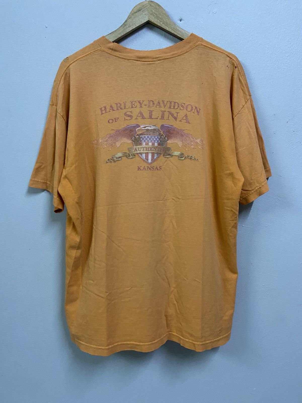 Harley Davidson × Vintage Distressed Harley Davidson Eternal Combustion Tee Size US XL / EU 56 / 4 - 10 Thumbnail