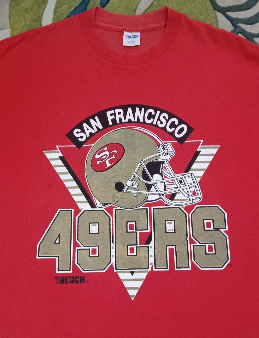 NFL × Vintage Vintage 90s NFL San Francisco 49ERS T-shirt Size US L / EU 52-54 / 3 - 4 Thumbnail