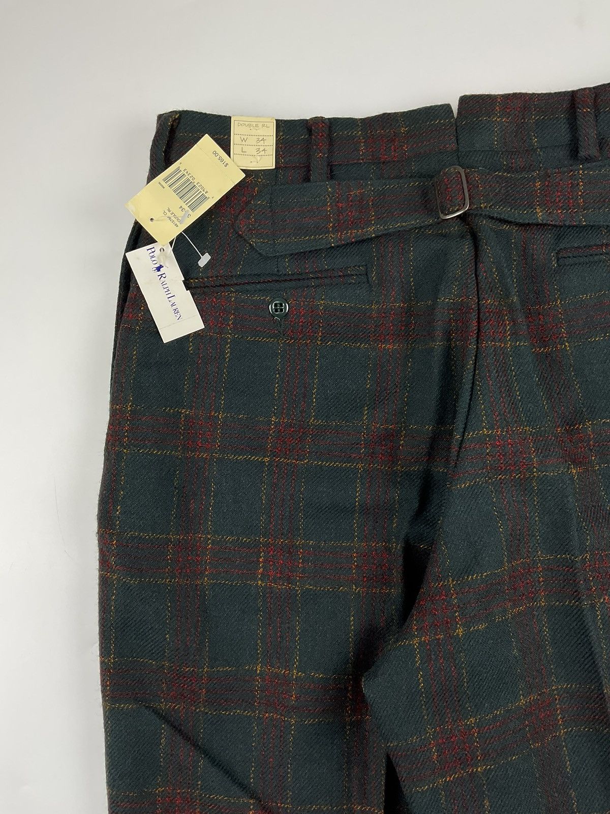 RRL Ralph Lauren Ralph Lauren RRL 1940's Plaid Wool Hunting Pants Size US 34 / EU 50 - 7 Thumbnail