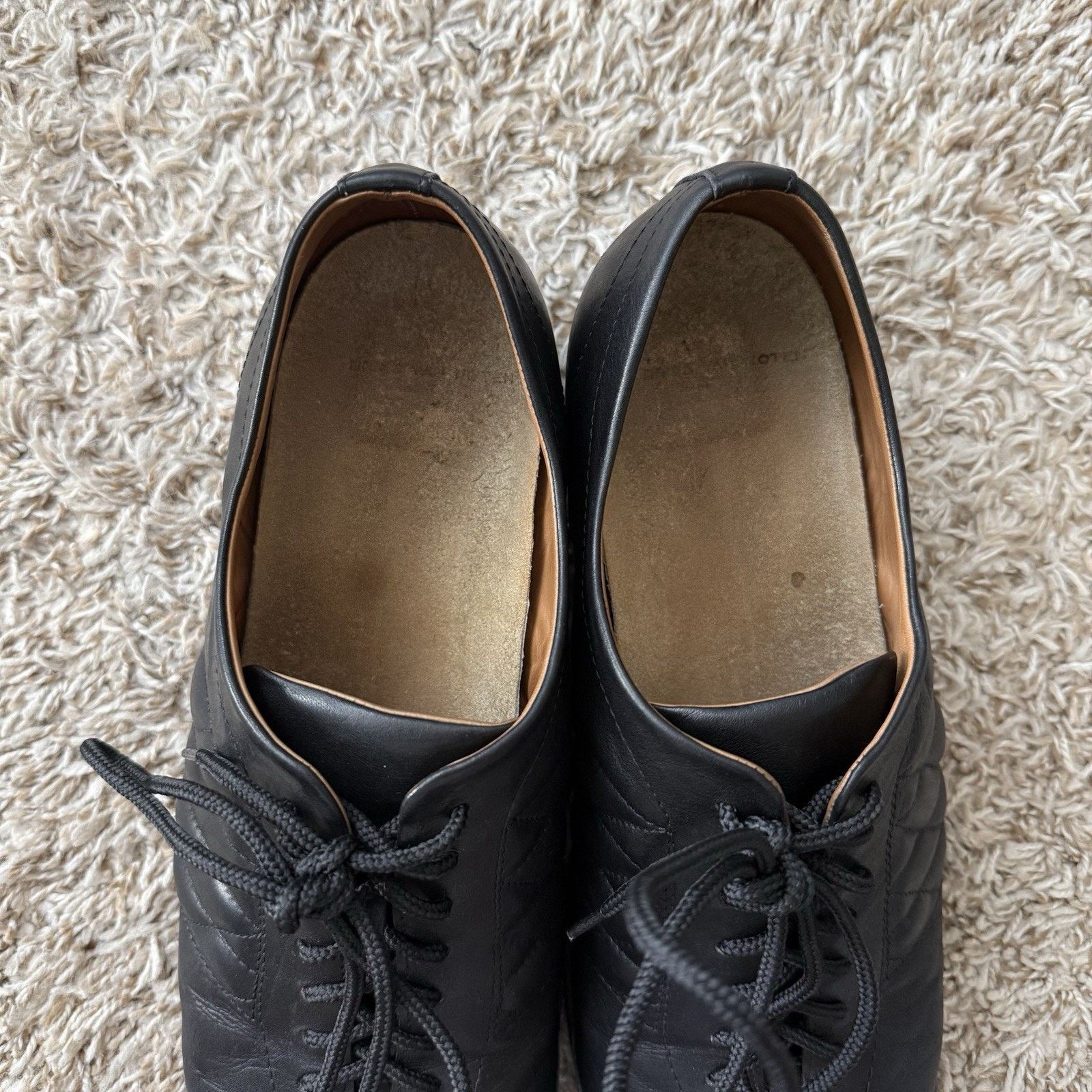 Dries Van Noten RARE Dries Van Noten Quilted Black Leather Dress Shoes 11.5 Size US 11.5 / EU 44-45 - 13 Thumbnail