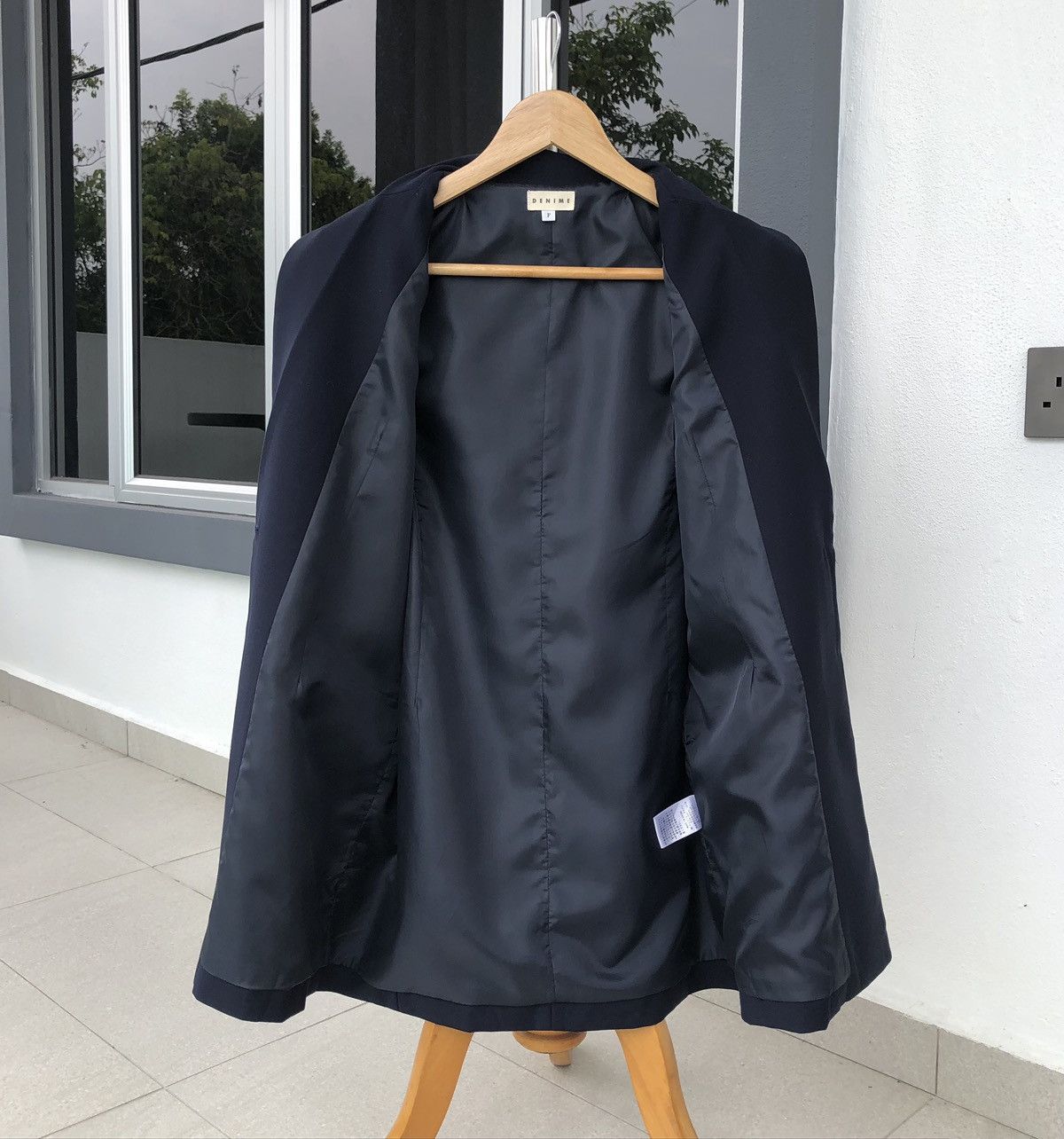 Denime Denime Japan Golden Button Navy Blue Blazer Jacket Size US S / EU 44-46 / 1 - 9 Thumbnail