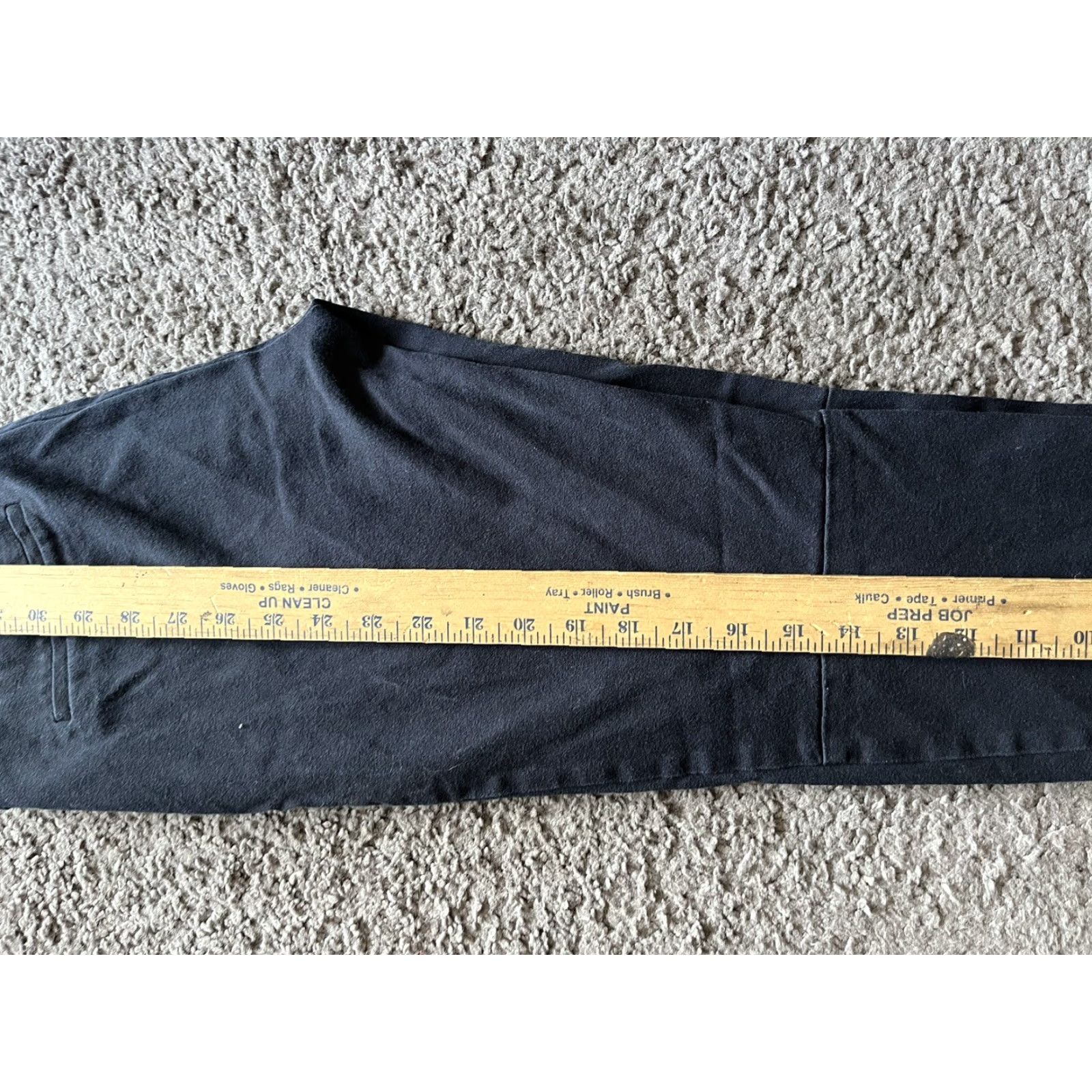 J.Crew VINTAGE J.CREW City Fit Pants Women's - 4 Black Skinny Bottoms, Regular, 3/4 Style 28637, Ladies, 6? Size 28" / US 6 / IT 42 - 6 Thumbnail
