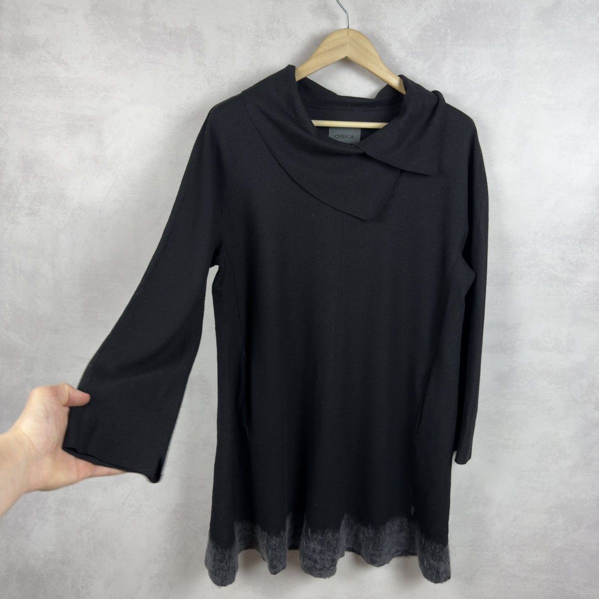 OSKA Oska Avantgarde Wool Dress Size 2 Size M / US 6-8 / IT 42-44 - 2 Thumbnail