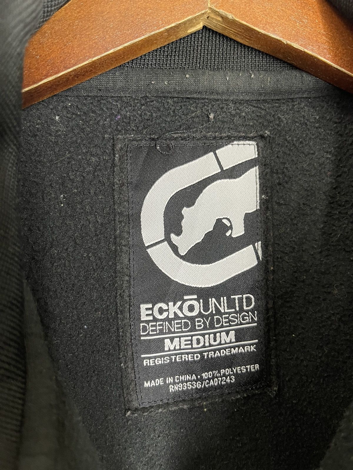 Ecko Unltd. 90’s ECKO UNLTD FLEECE JACKET BIG LOGO Size US M / EU 48-50 / 2 - 4 Thumbnail