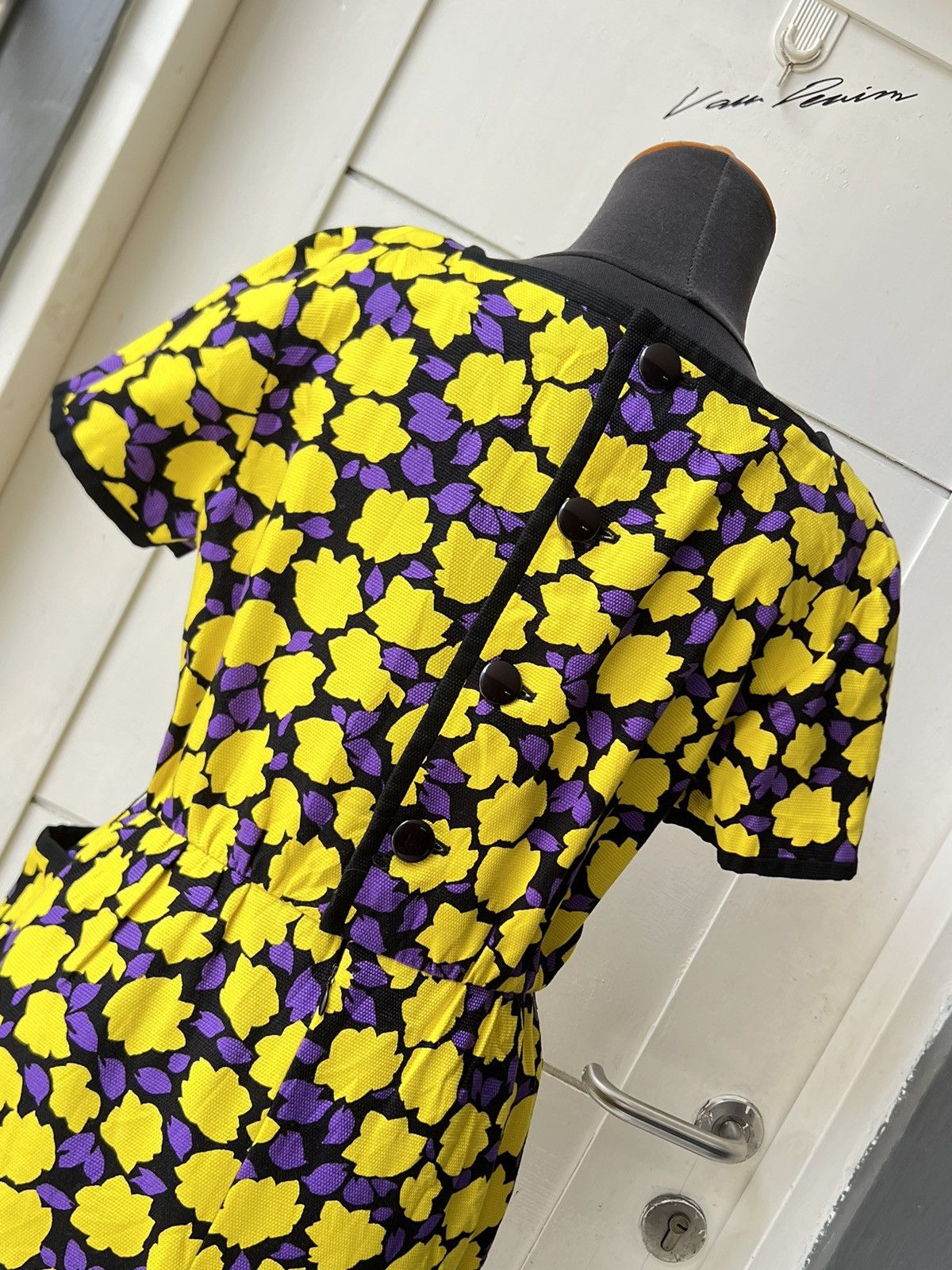 Oscar De La Renta OSCAR DE LA RENTA Flower Motive Dress Size XS / US 0-2 / IT 36-38 - 11 Thumbnail
