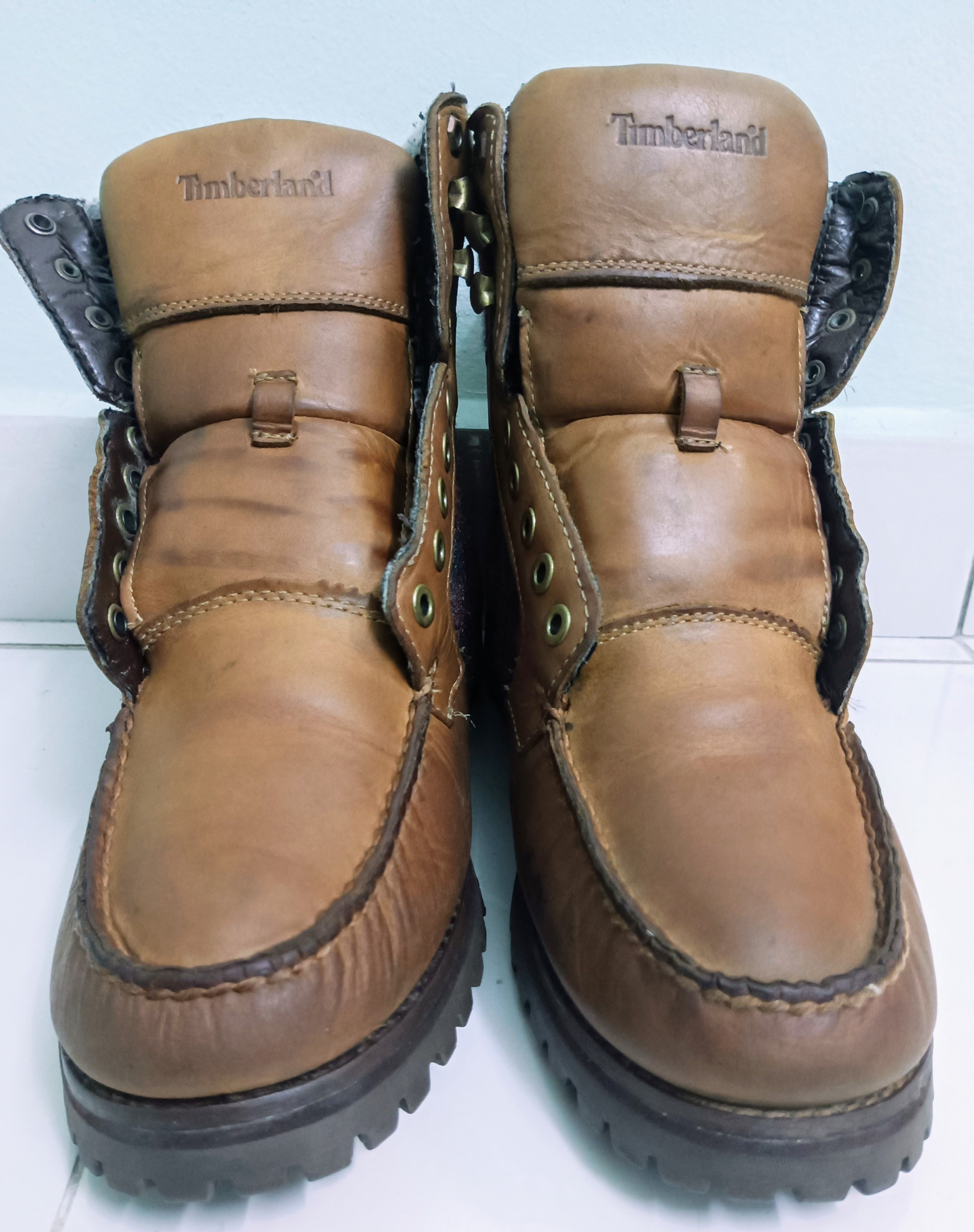 Timberland × Woolrich Woolen Mills Timberland Newmarket 9 Eye Moc Toe Boots Size US 9 / EU 42 - 7 Thumbnail
