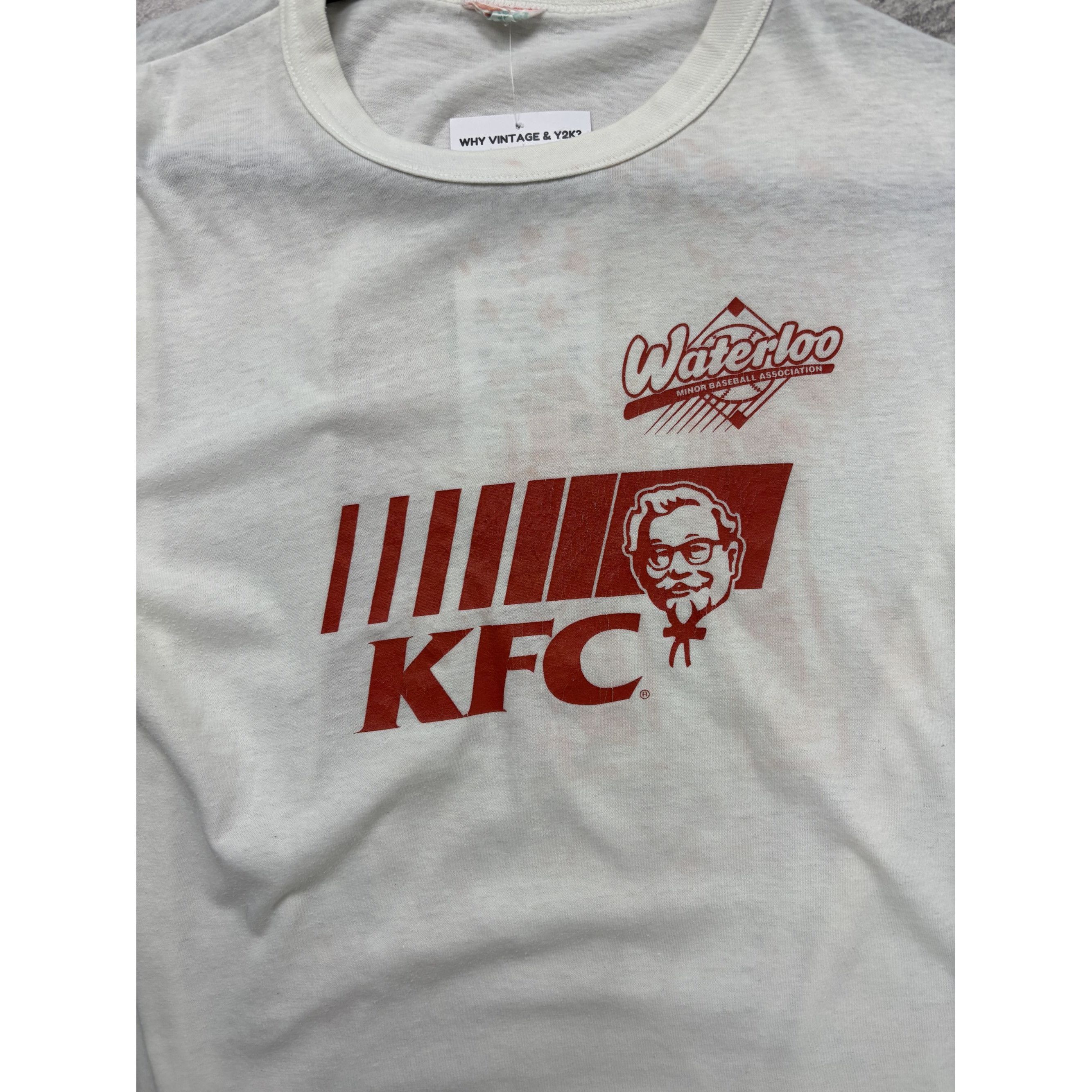 Other Vintage Kfc Waterloo Single Stitch T Size US XL / EU 56 / 4 - 3 Thumbnail