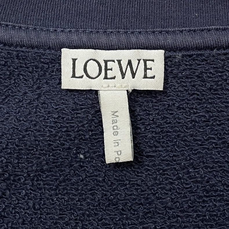Loewe LOEWE Cang Qing color bar Logo round neck hoodie Size L / US 10 / IT 46 - 5 Thumbnail