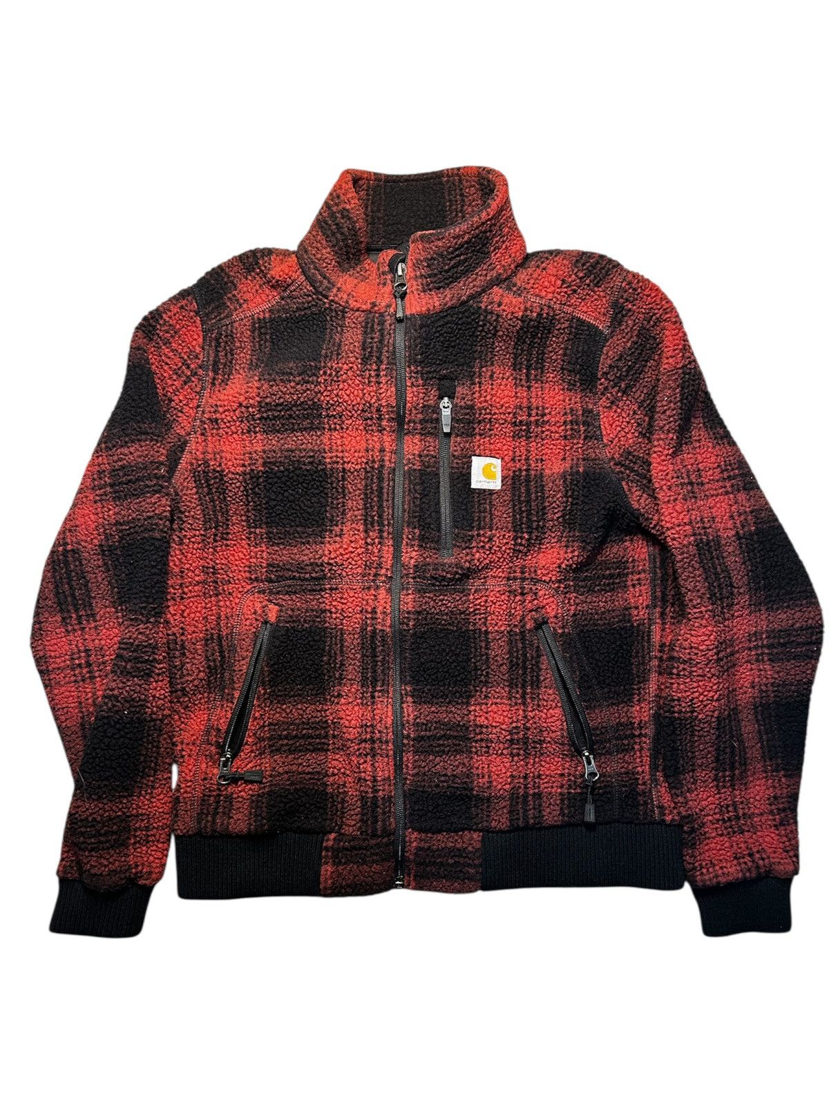 Carhartt Carhartt Zip up Flannel Style Sweater Size US XS / EU 42 / 0 - 1 Thumbnail