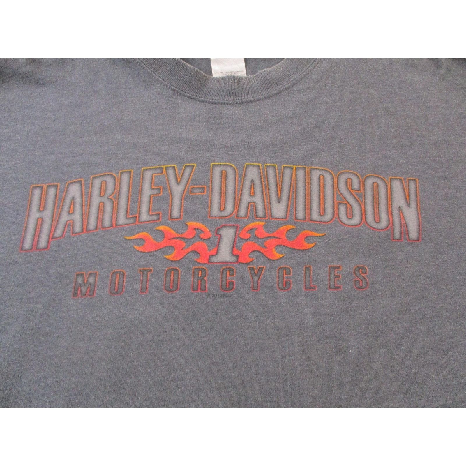 Harley Davidson Harley Davidson Beijing China Flame Sleeve Long Sleeve XL Size US XL / EU 56 / 4 - 6 Thumbnail