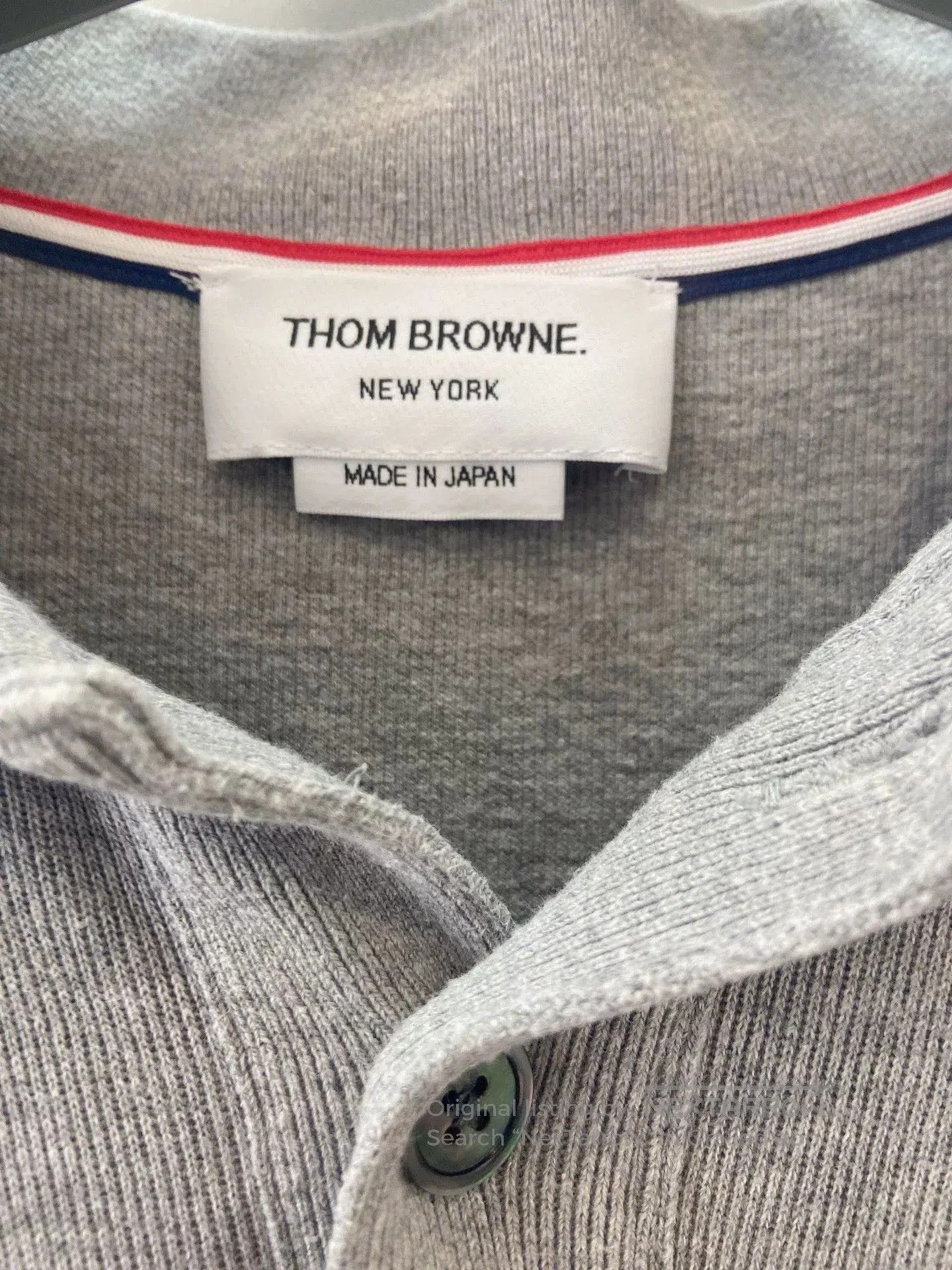 Thom Browne Thom Browne Men's Cotton Knit Polo. Size US M / EU 48-50 / 2 - 3 Thumbnail