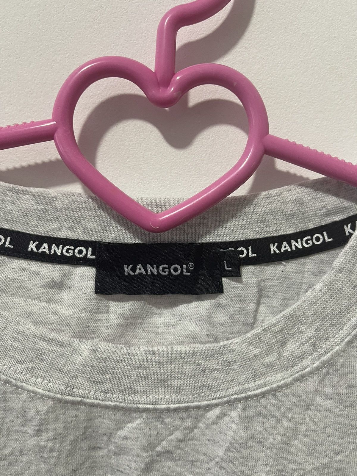 Kangol Rare KANGOL Spell Out Multicolor Embroidered Style LS Tee Size US L / EU 52-54 / 3 - 7 Thumbnail