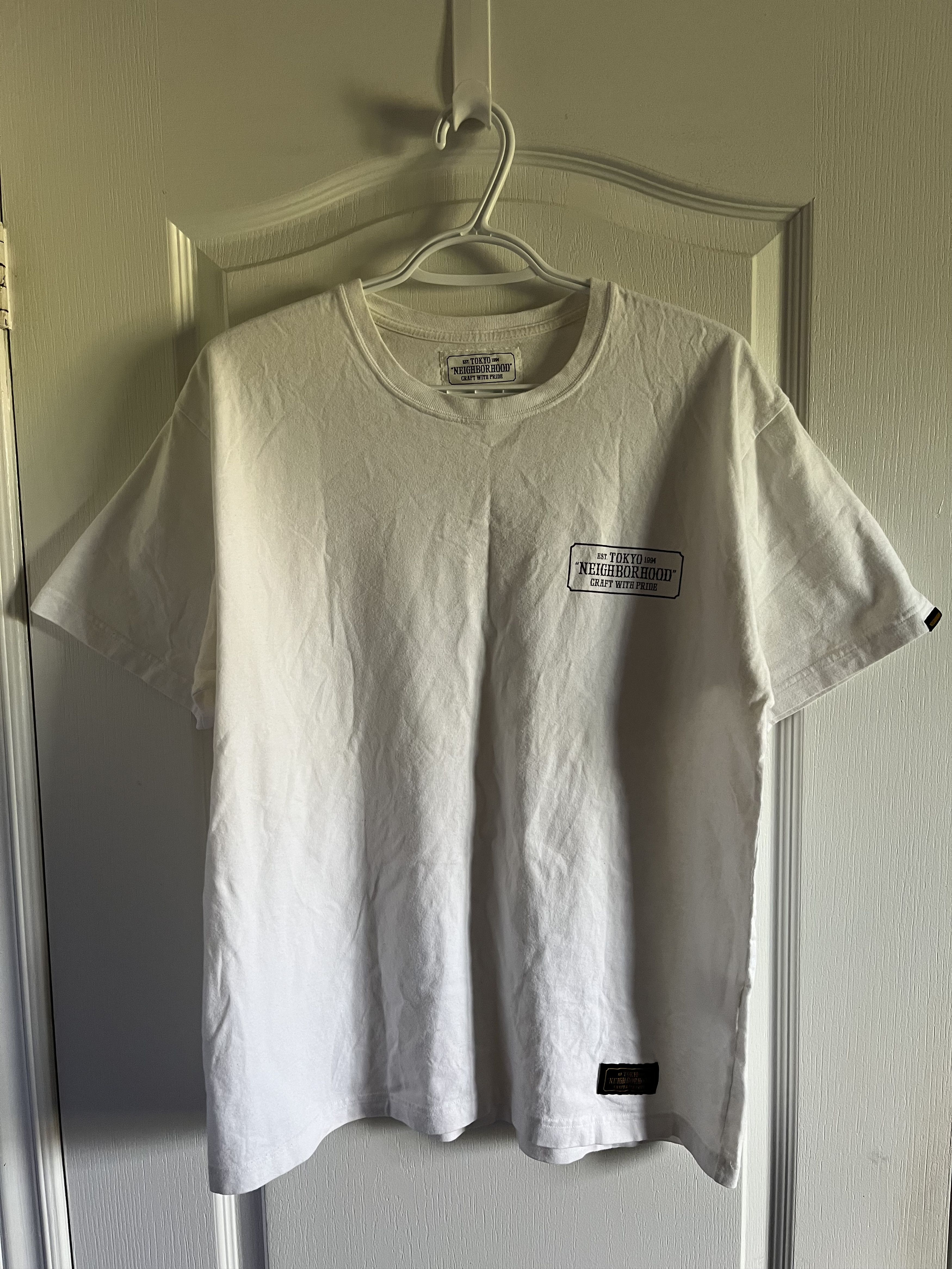 Neighborhood NEIGHBORHOOD BACK LOGO TEE Size US L / EU 52-54 / 3 - 2 Thumbnail
