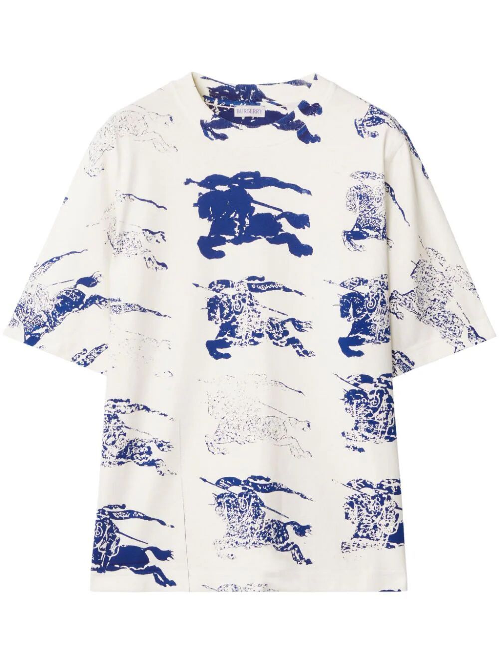 image of Burberry London England Print Ekd T-Shirt Size Xs in Rain, Women's