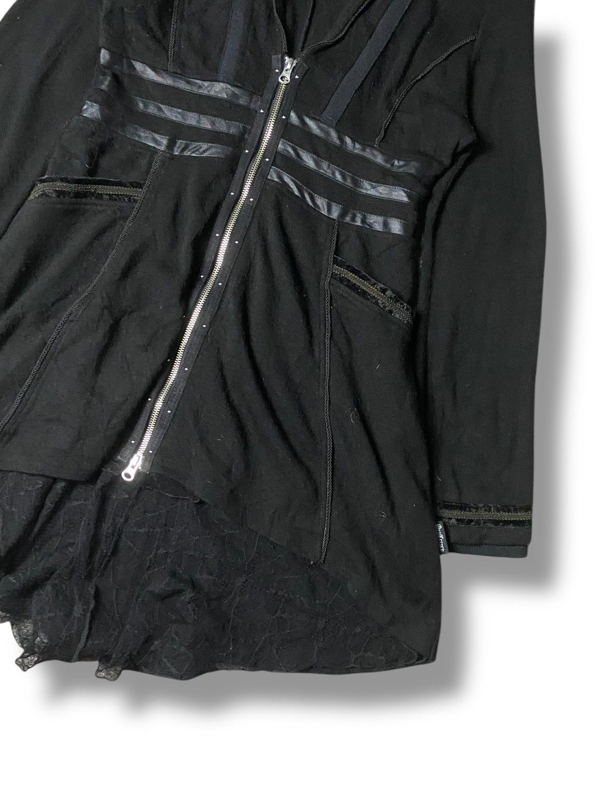 Vintage Ozz Croce Gothic Style Hooded Jacket (147)