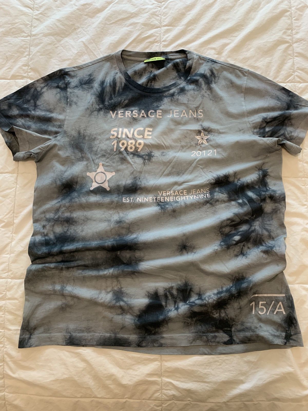 Versace Jeans Couture VERSACE JEANS TIE DYE T-SHIRT Size US XXL / EU 58 / 5 - 1 Thumbnail