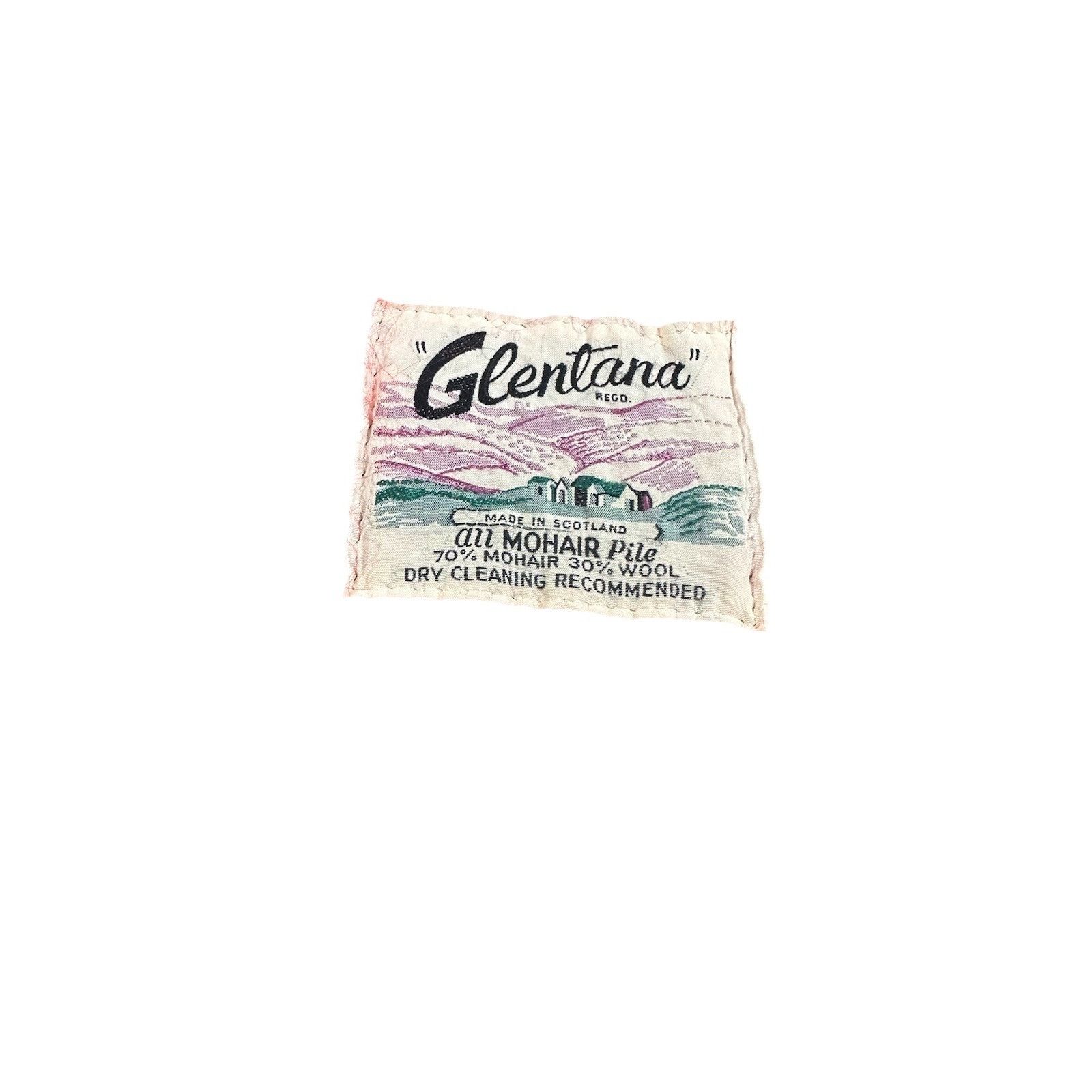 Vintage Vintage Glentana Scotland Mohair Wool Shawl Scarf Fringe Gor Size ONE SIZE - 2 Thumbnail
