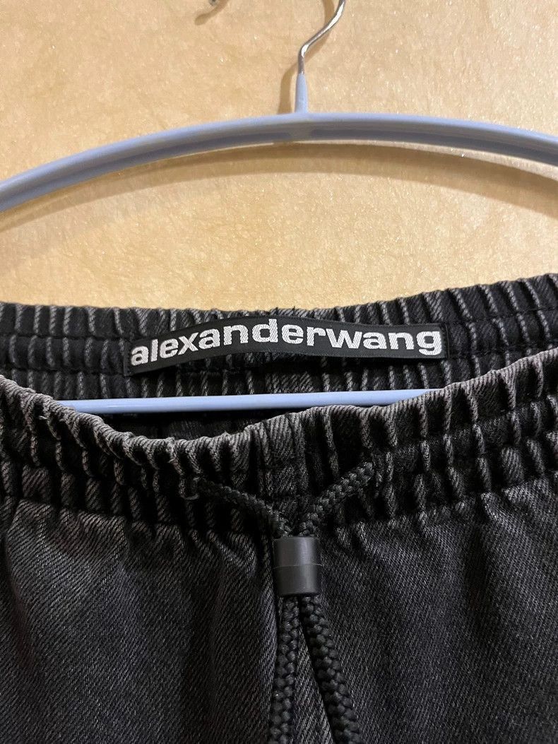 Alexander Wang Alexander Wang Logo Slim Drawstring Jeans- Size 30" / US 8 / IT 44 - 2 Thumbnail