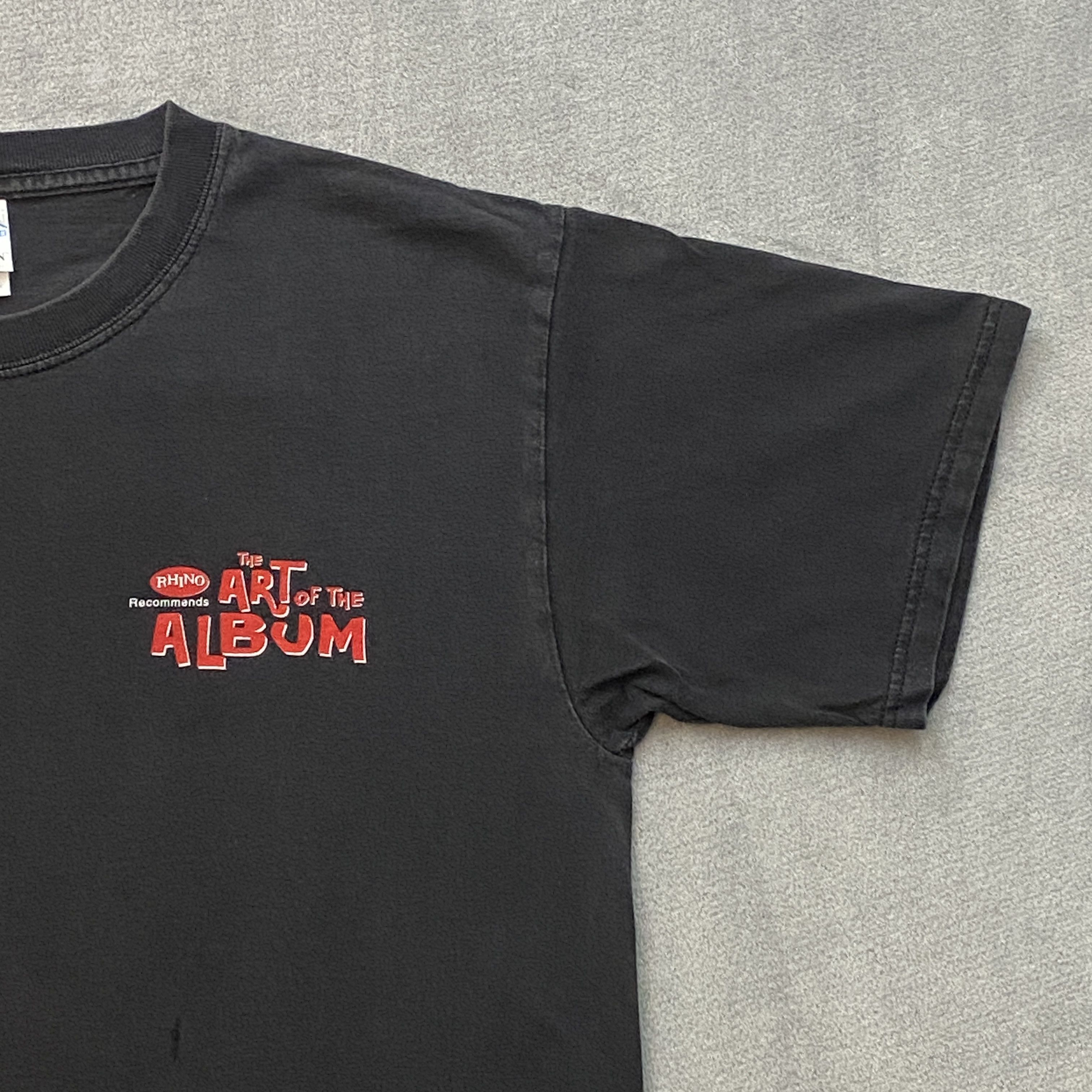 Gildan × Vintage 90s RHINO ART OF THE ALBUM T Shirt Men Large Logo Spell Out Size US L / EU 52-54 / 3 - 8 Thumbnail
