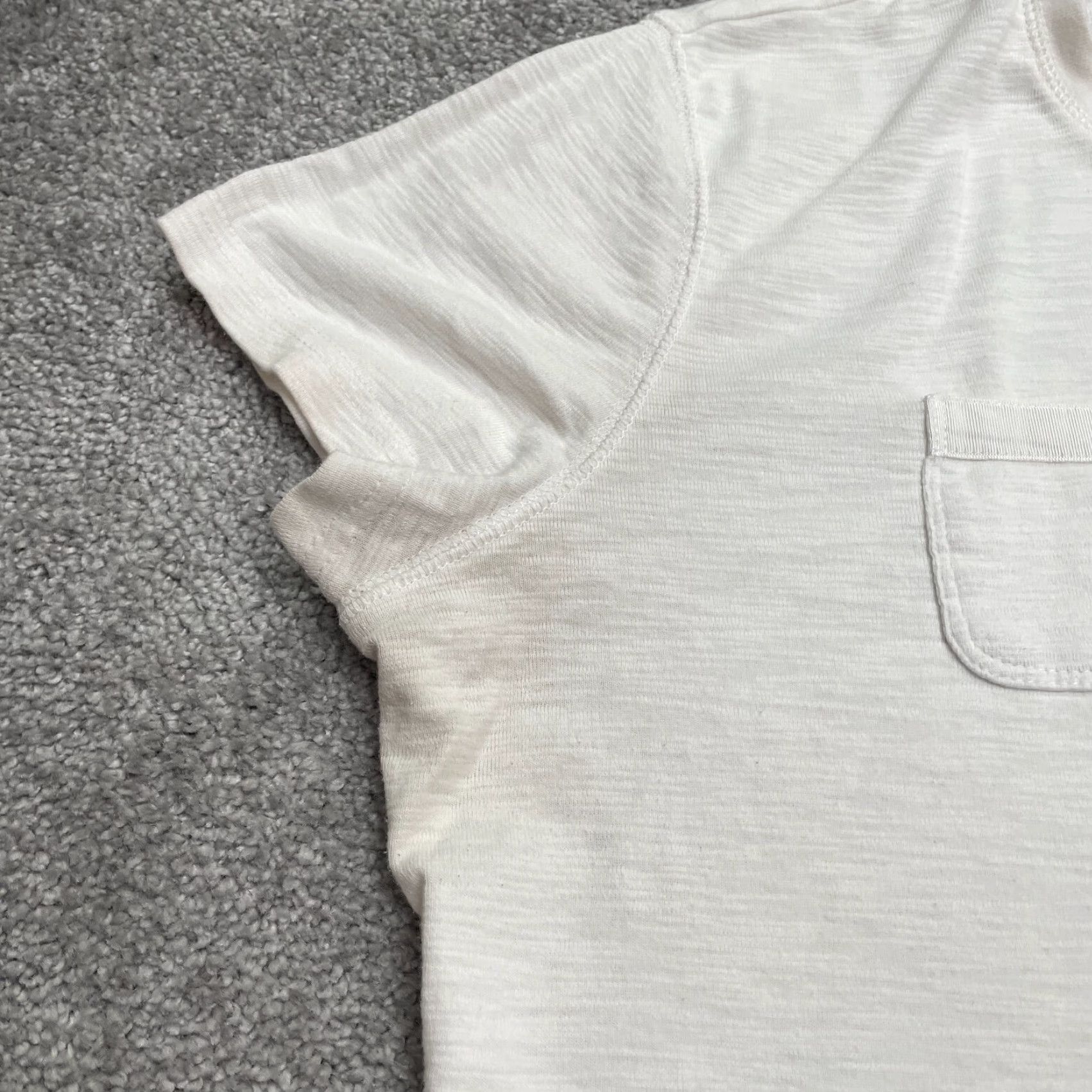 Chaps Chaps Henley Shirt Mens XL Solid White Short Sleeve Cotton Casual Pocket Top Size US XL / EU 56 / 4 - 5 Thumbnail