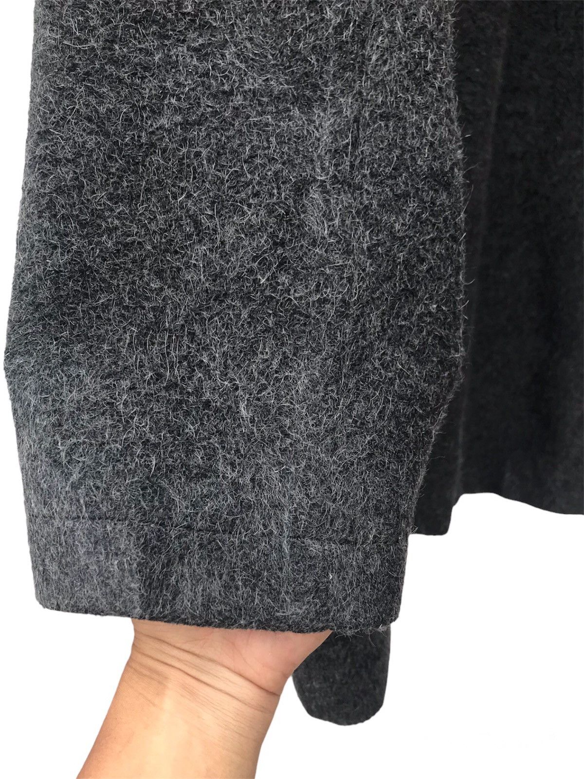 J.Crew Vintage J.Crew Alpaca Mohair Hoodie Coat Size US M / EU 48-50 / 2 - 9 Thumbnail
