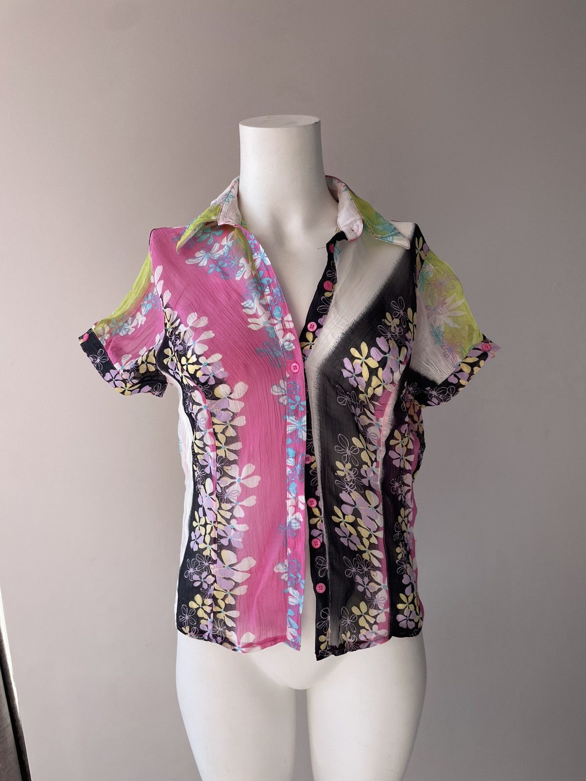 Vintage y2k shirt Size M / US 6-8 / IT 42-44 - 4 Thumbnail