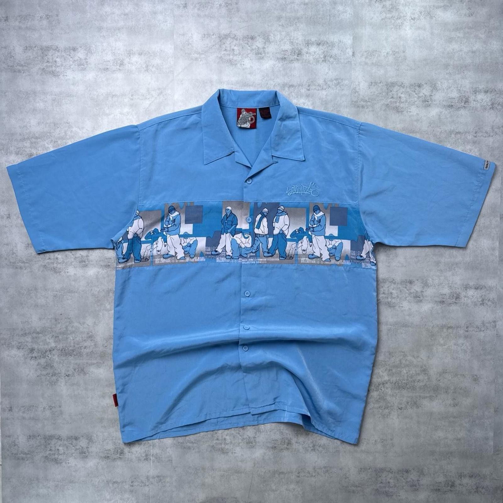 Southpole Y2K Southpole 00s Skater blue button up shirt Size US XL / EU 56 / 4 - 1 Thumbnail