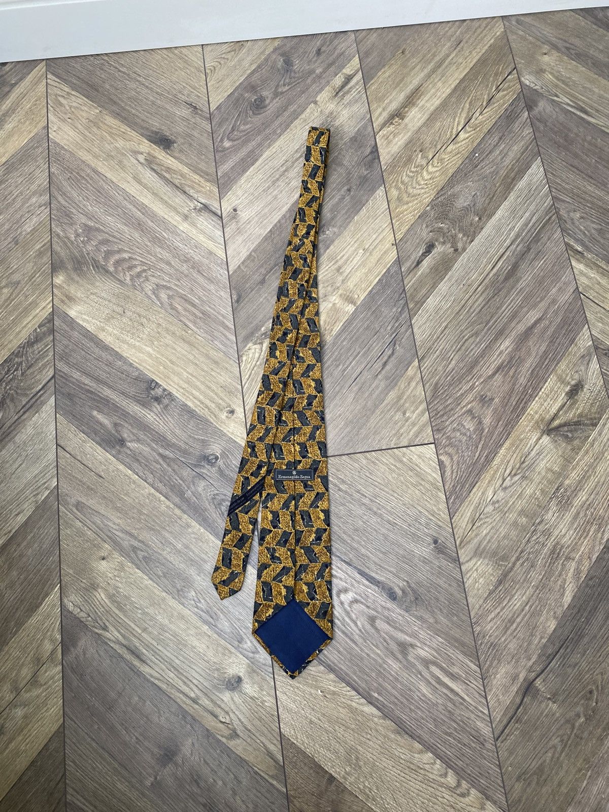 Ermenegildo Zegna Vintage Ermenegildo Zegna Tie Size ONE SIZE - 9 Thumbnail
