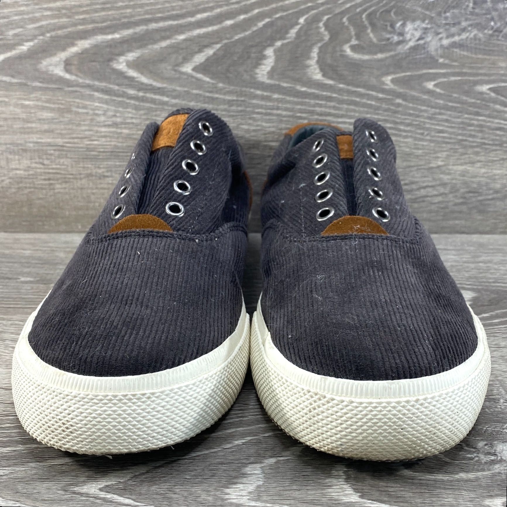 Ralph Lauren Polo Ralph Lauren Vaughn Black Corduroy Suede Lace Up Sneaker Mens 11 D Pony Size US L / EU 52-54 / 3 - 4 Thumbnail