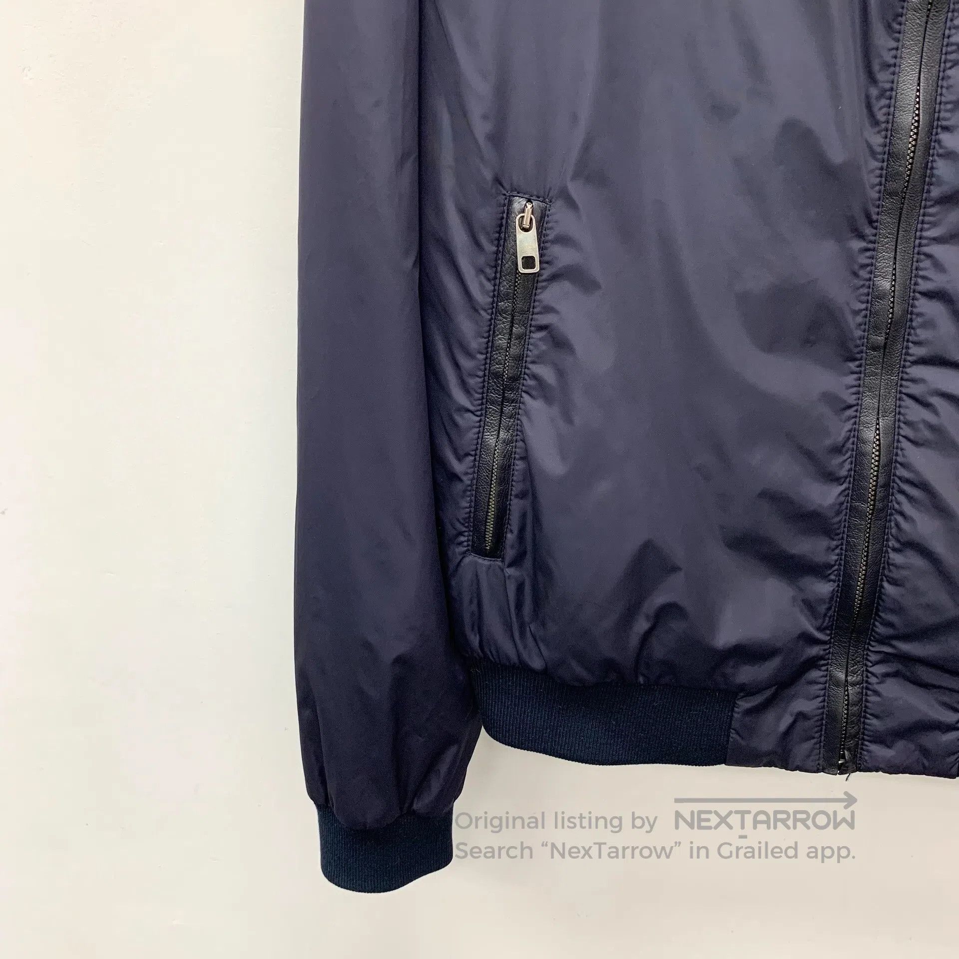 Dolce & Gabbana Dolce Gabbana Dark Blue Badge Little Bird Embroidery Stand Size US S / EU 44-46 / 1 - 4 Thumbnail
