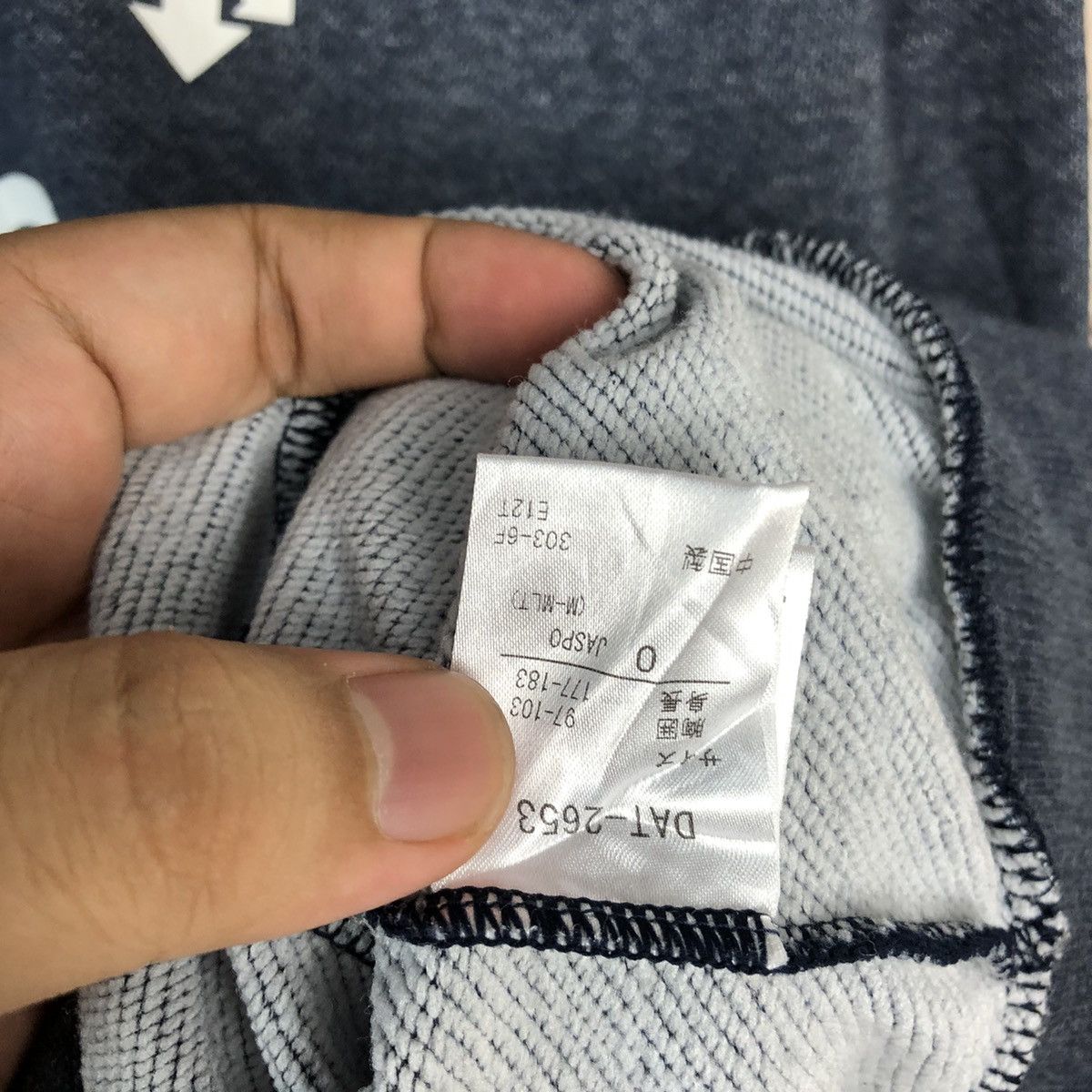Descente × Vintage Descente Dark Blue Jacket #A403 Size US XL / EU 56 / 4 - 13 Thumbnail