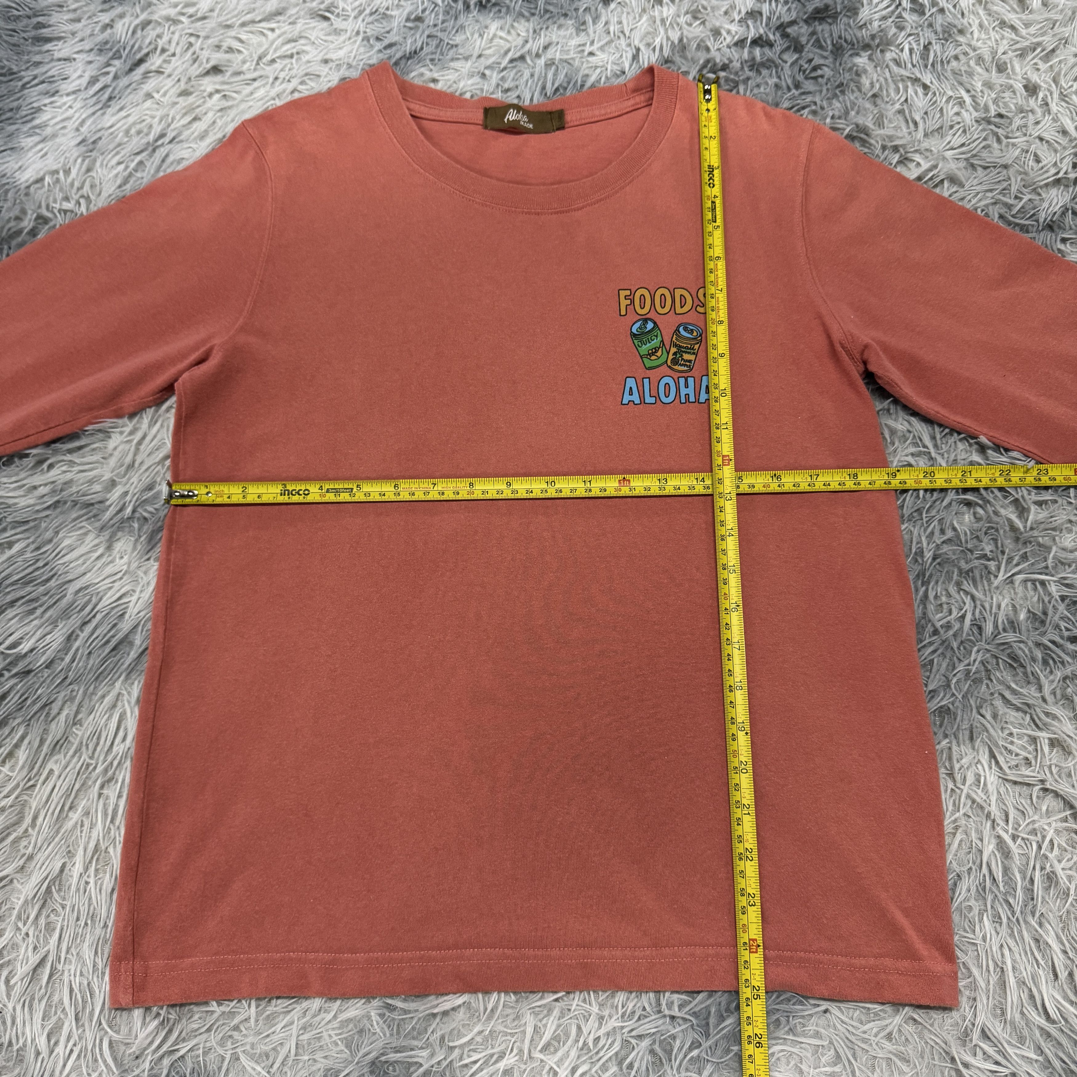 Vintage Aloha Surfing Collection Tshirt Food Aloha Graphic Size US L / EU 52-54 / 3 - 6 Thumbnail