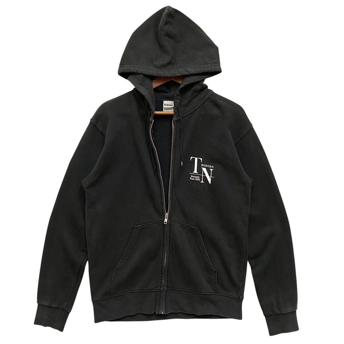 Japanese Brand Tsuyoshi Nagabuchi Reborn Acoustic Tour 2021 Hoodie Merch L Size US L / EU 52-54 / 3 - 2 Thumbnail