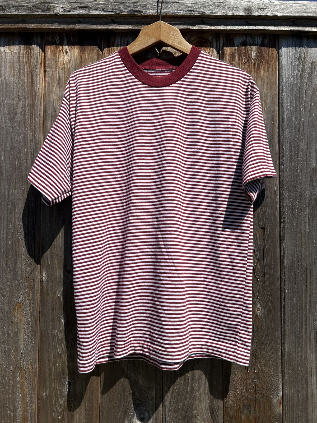 Vintage red sttipes single stitched Size US S / EU 44-46 / 1 - 1 Thumbnail