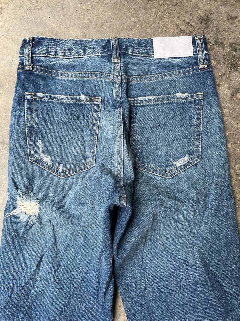 Japanese Brand JAPANESE BRAND RIENDA DENIM DISTRESSED STYLE JEANS Size US 26 / EU 42 - 6 Thumbnail