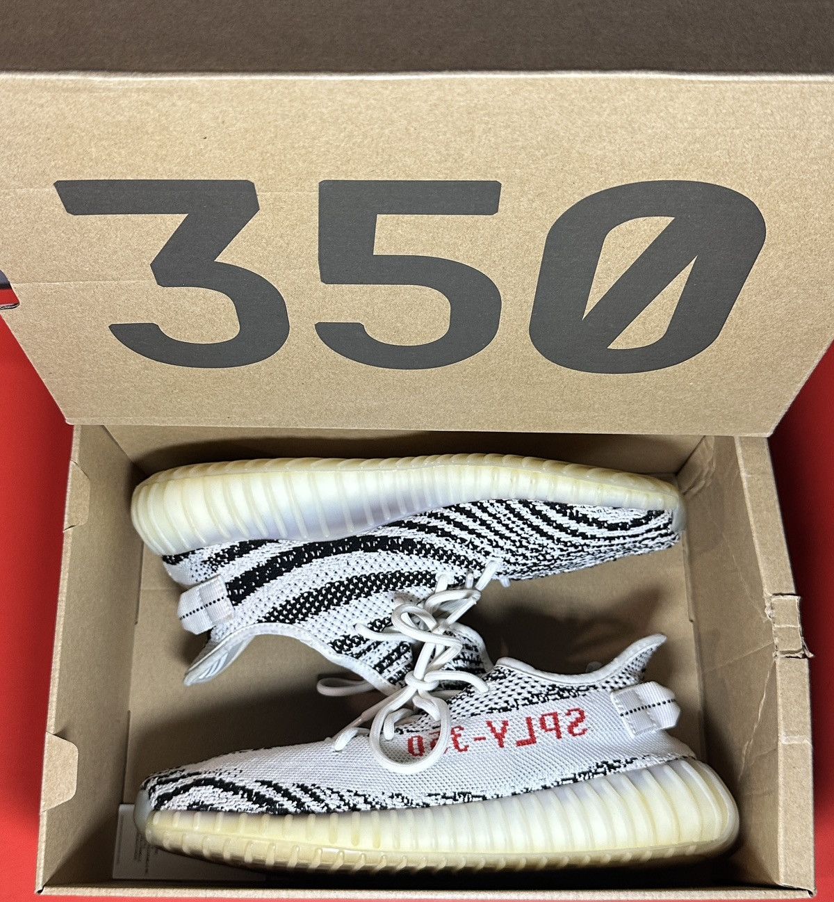Yeezy Size 9 - Adidas Yeezy Boost 350 V2 Zebra Size US 9 / EU 42 - 9 Thumbnail