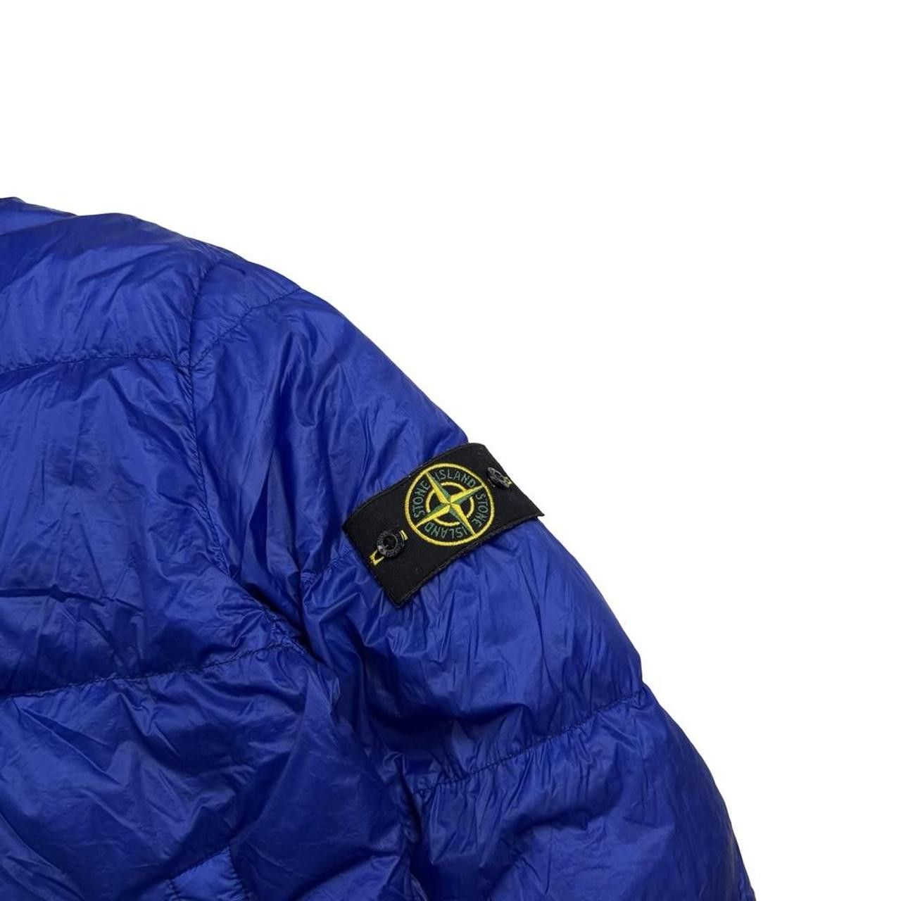 Stone Island Stone Island Blue Garment Dyed Down Puffer Jacket - XXL Size US XXL / EU 58 / 5 - 3 Thumbnail