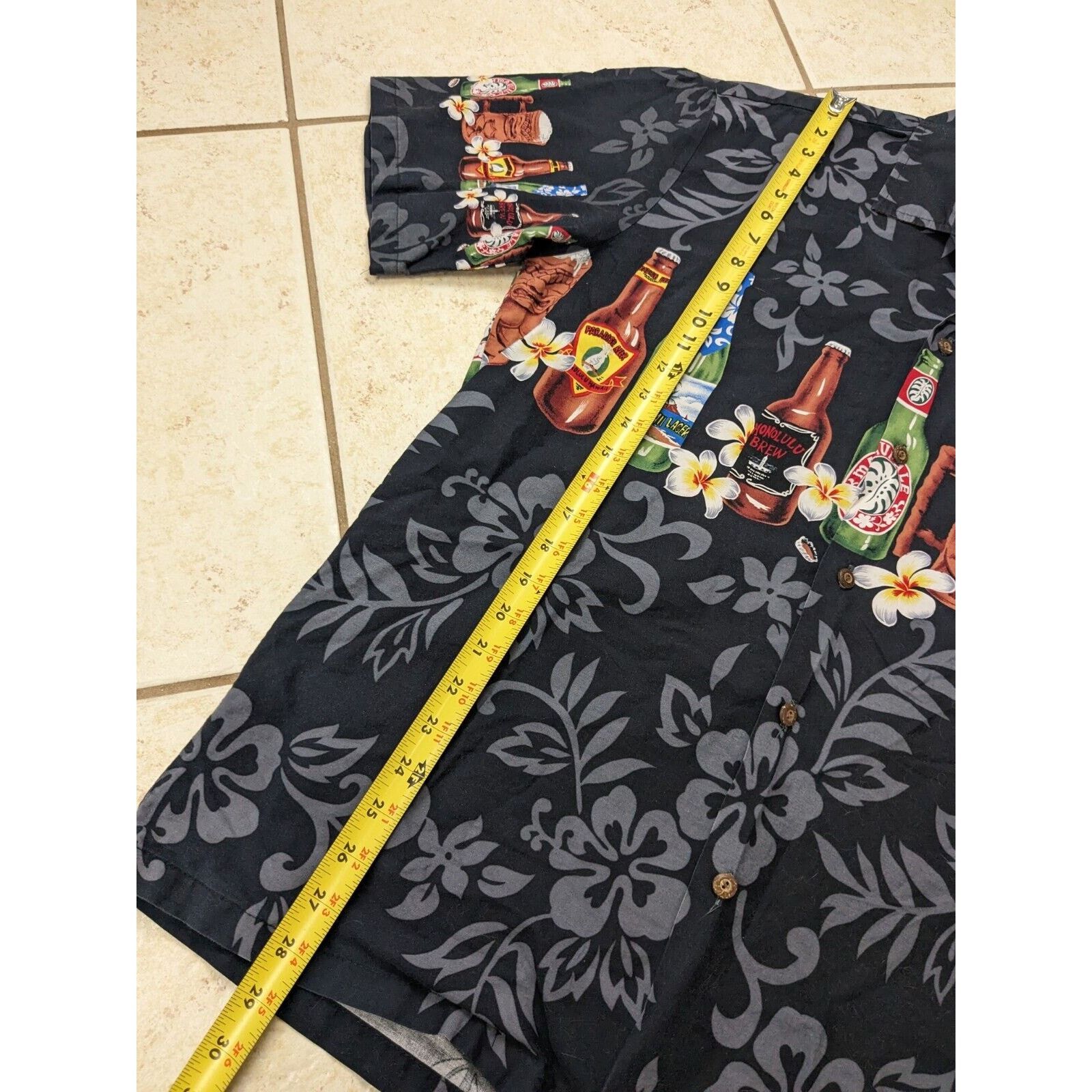 Pacific Legend Vtg Pacific Legend Hawaii USA L Hawaiian Shirt Beer Bottles Size US L / EU 52-54 / 3 - 6 Thumbnail