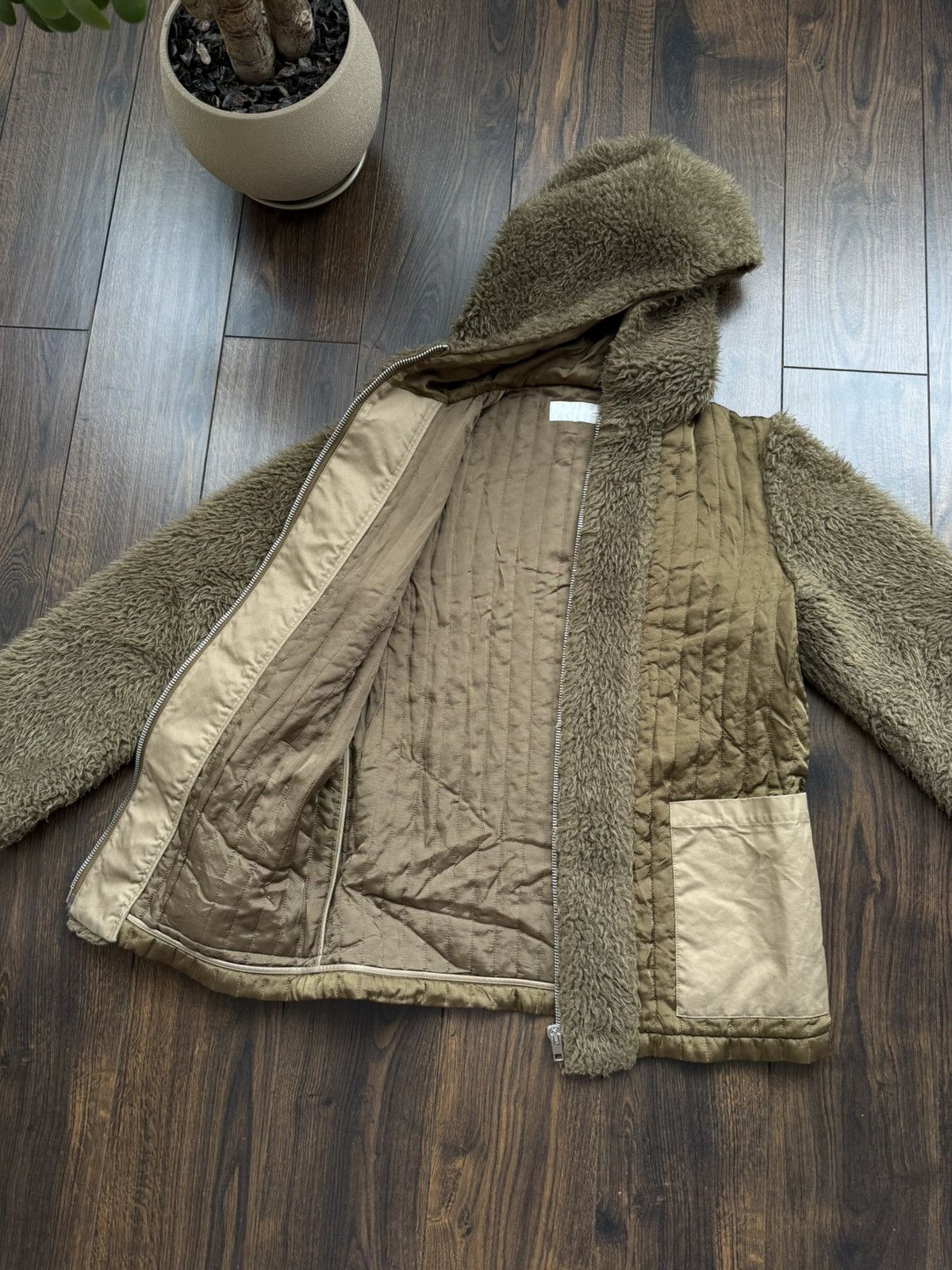 Helmut Lang Archive Helmut Lang Woman Fleece Sherpa Jacket Size S Size S / US 4 / IT 40 - 6 Thumbnail