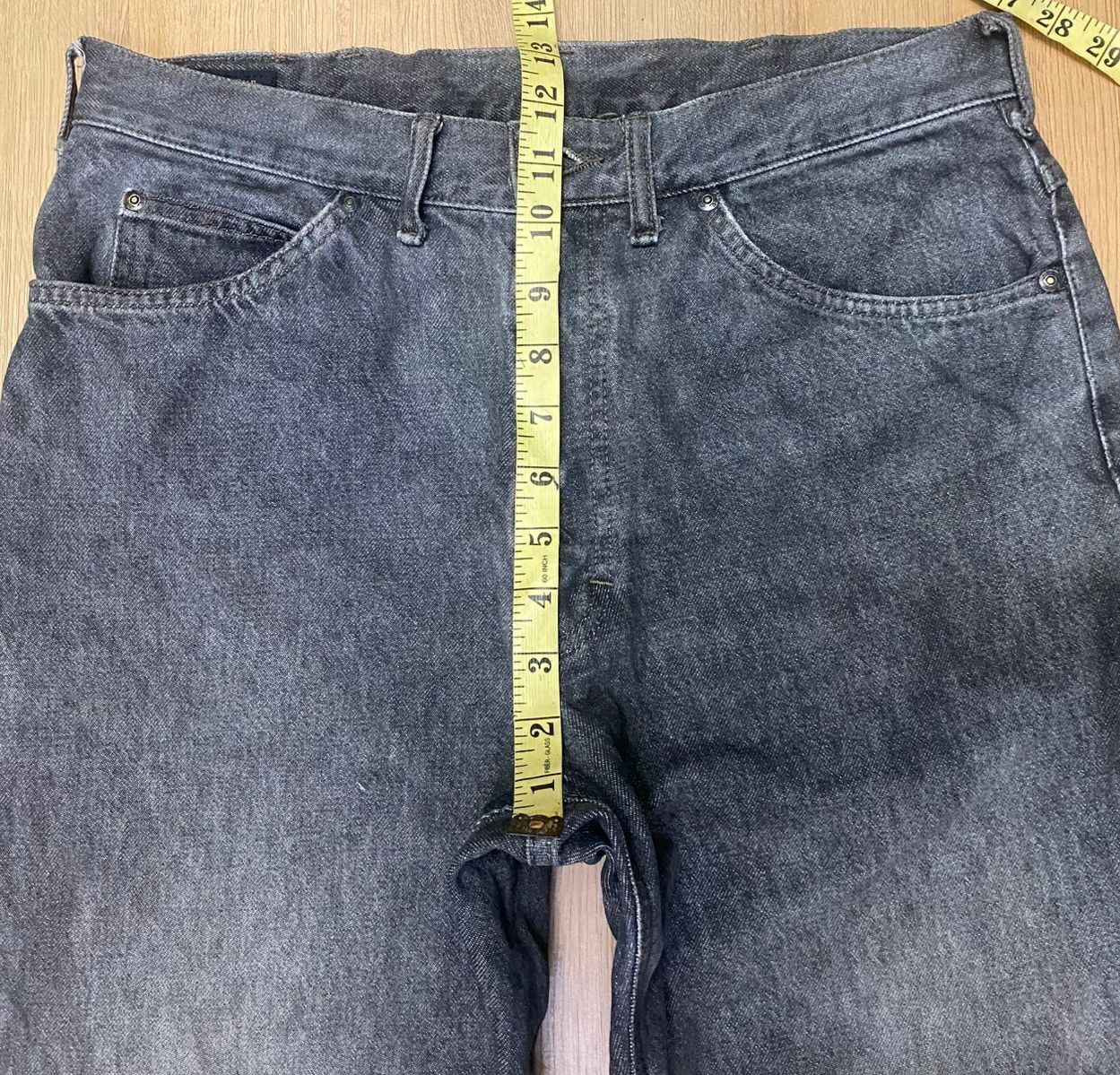 If Six Was Nine Vintage 90s Lee Riders Distressed Denim Size US 32 / EU 48 - 3 Thumbnail