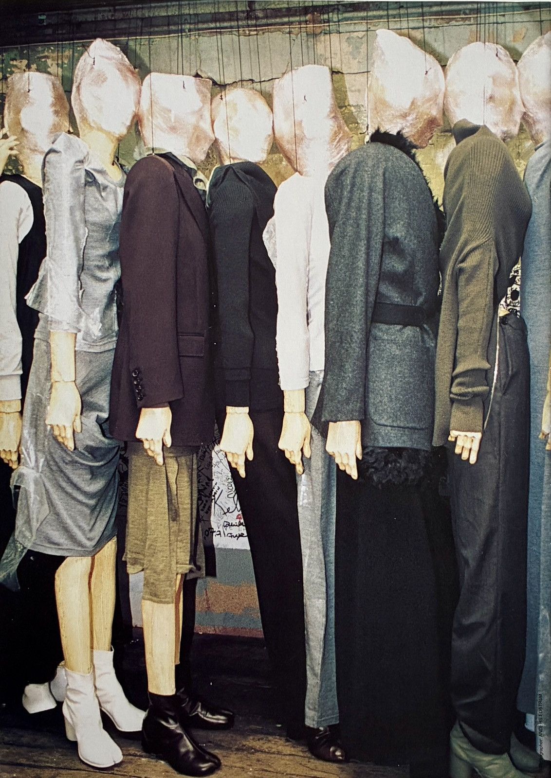 Maison Margiela Maison Martin Margiela rare archive photo framed poster 9x11 Size ONE SIZE - 2 Thumbnail