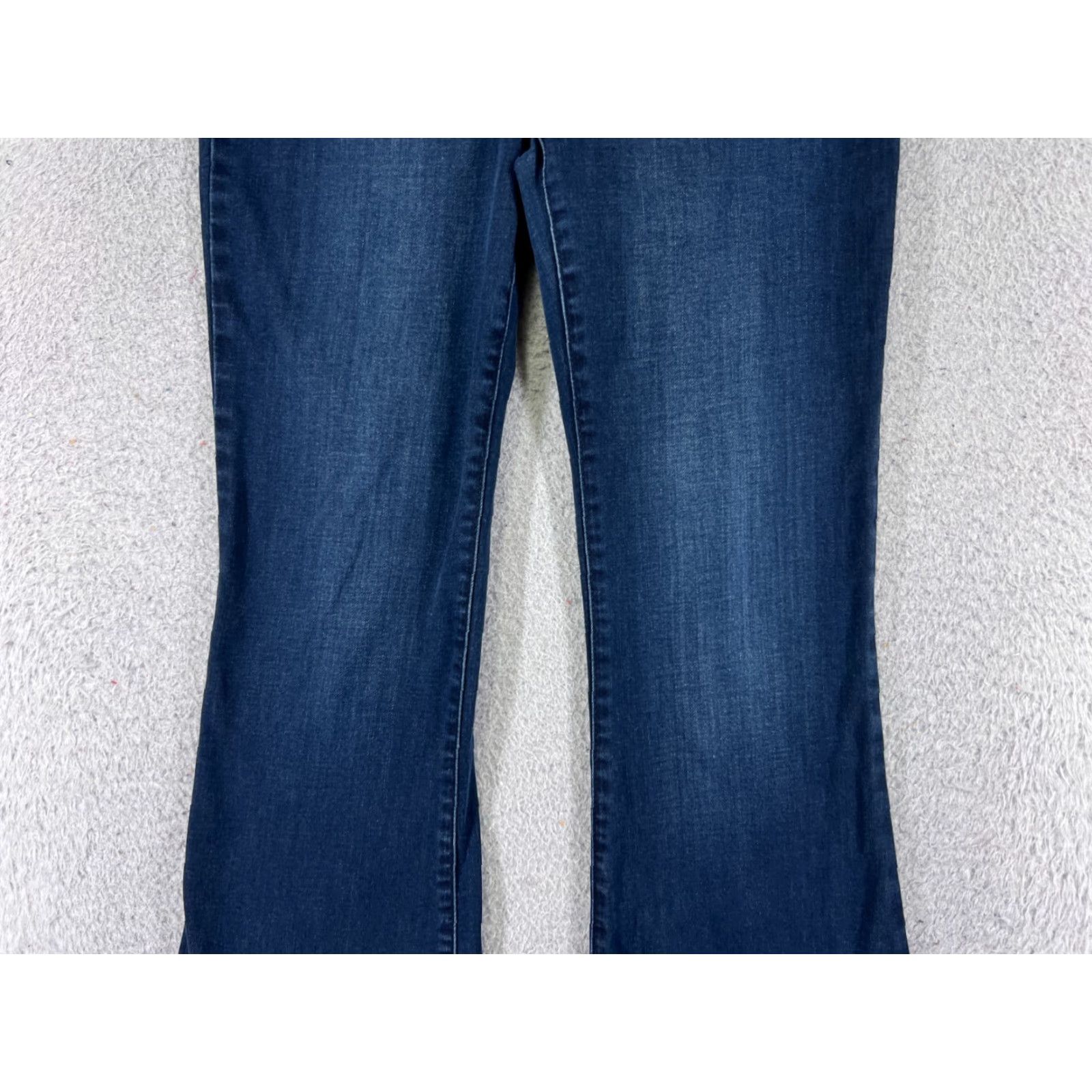 Vintage Peace Love World Jeans Womens 7 Blue Denim Flare Pullon Lace Up Cotton Jeans Size 28" / US 6 / IT 42 - 3 Thumbnail