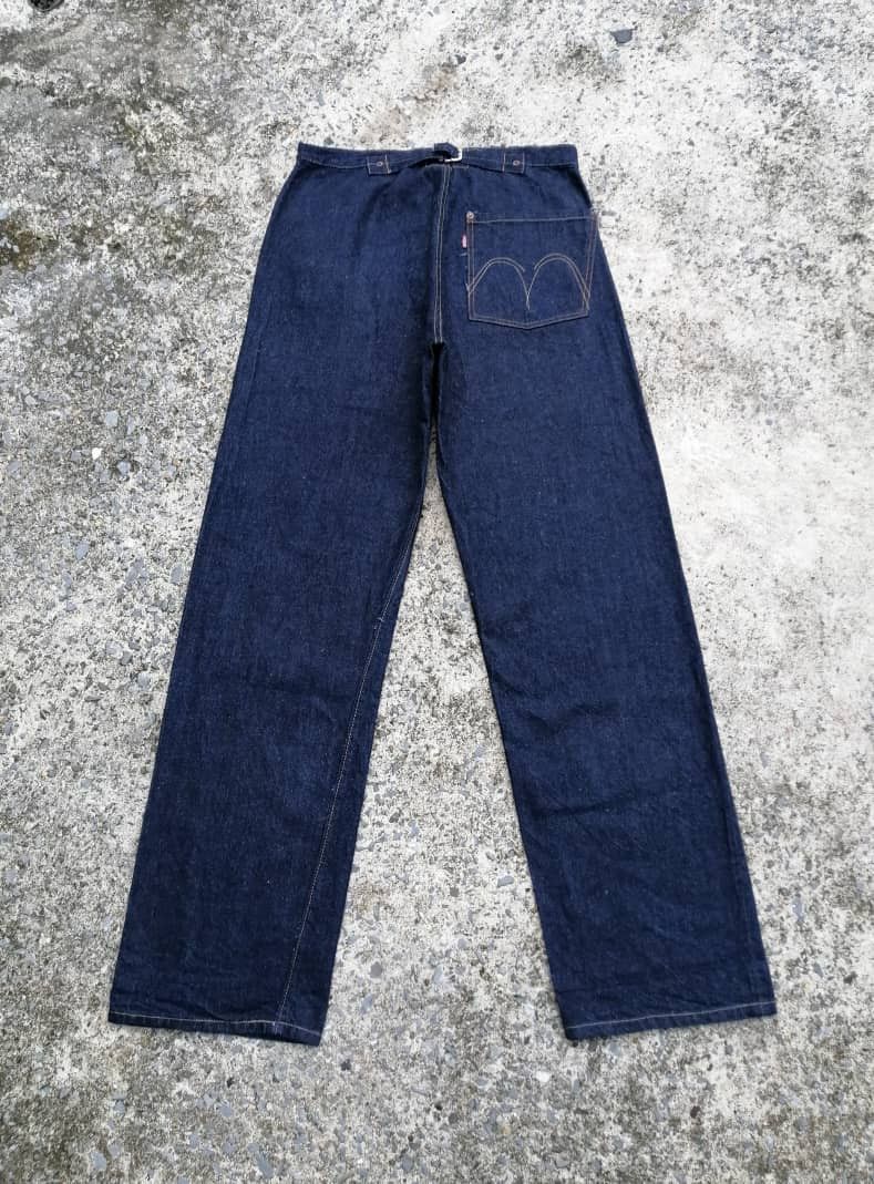 Image of Vintage Sugar Cane Buckle Selvedge Denim Jeans, Men's (Size 31)