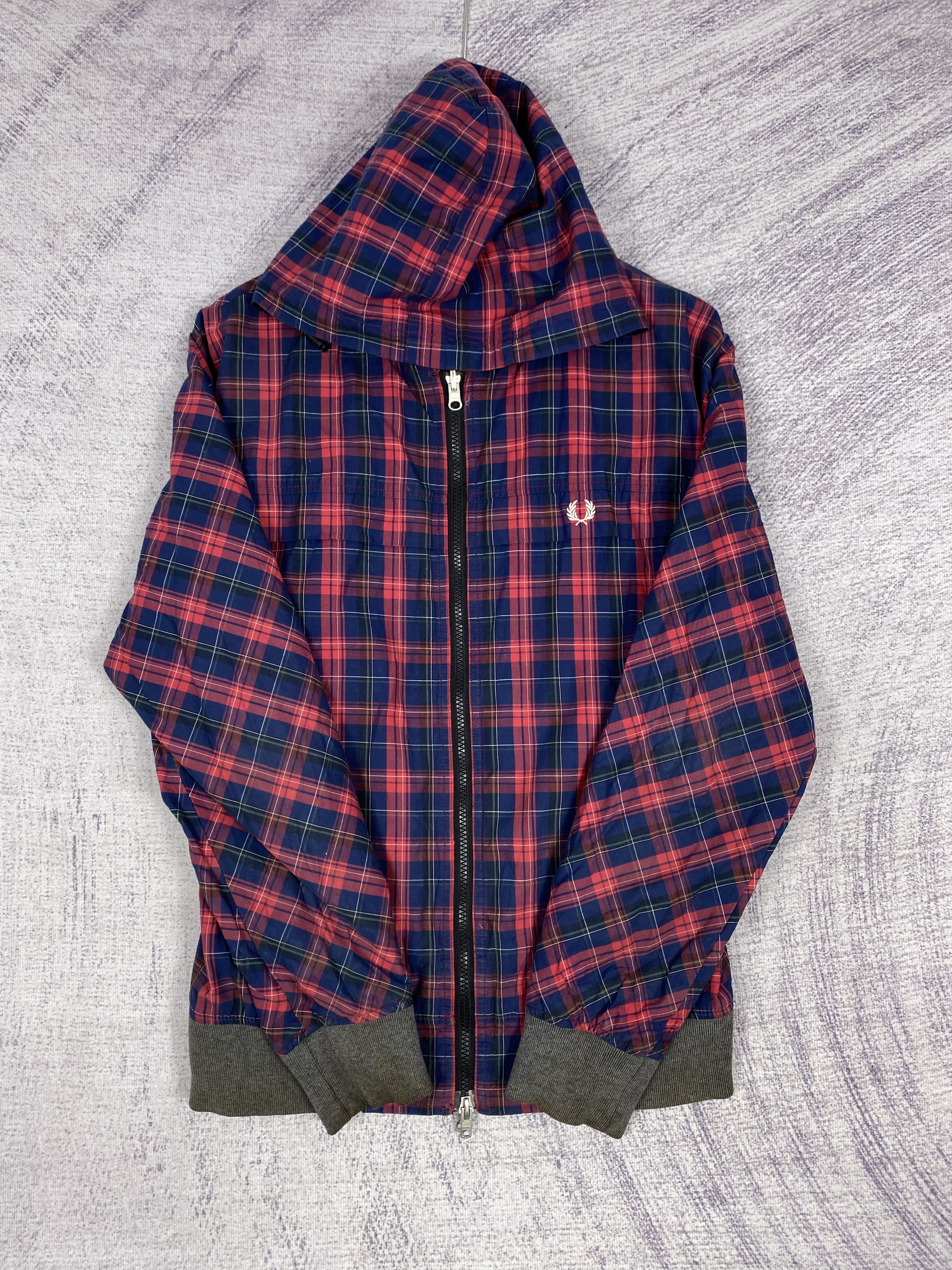 Fred Perry Vintage Fred Perry Flannel Reversible Jacket Size US L / EU 52-54 / 3 - 8 Thumbnail