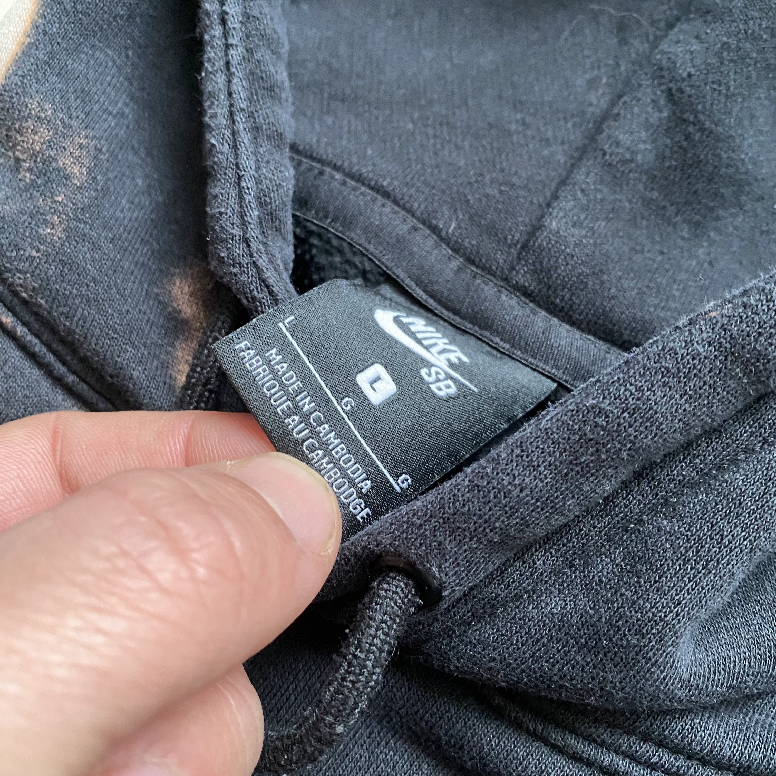 Nike 🛹 Custom Nike SB skater boxy hoodie sweatshirt Y2K Size US L / EU 52-54 / 3 - 5 Thumbnail