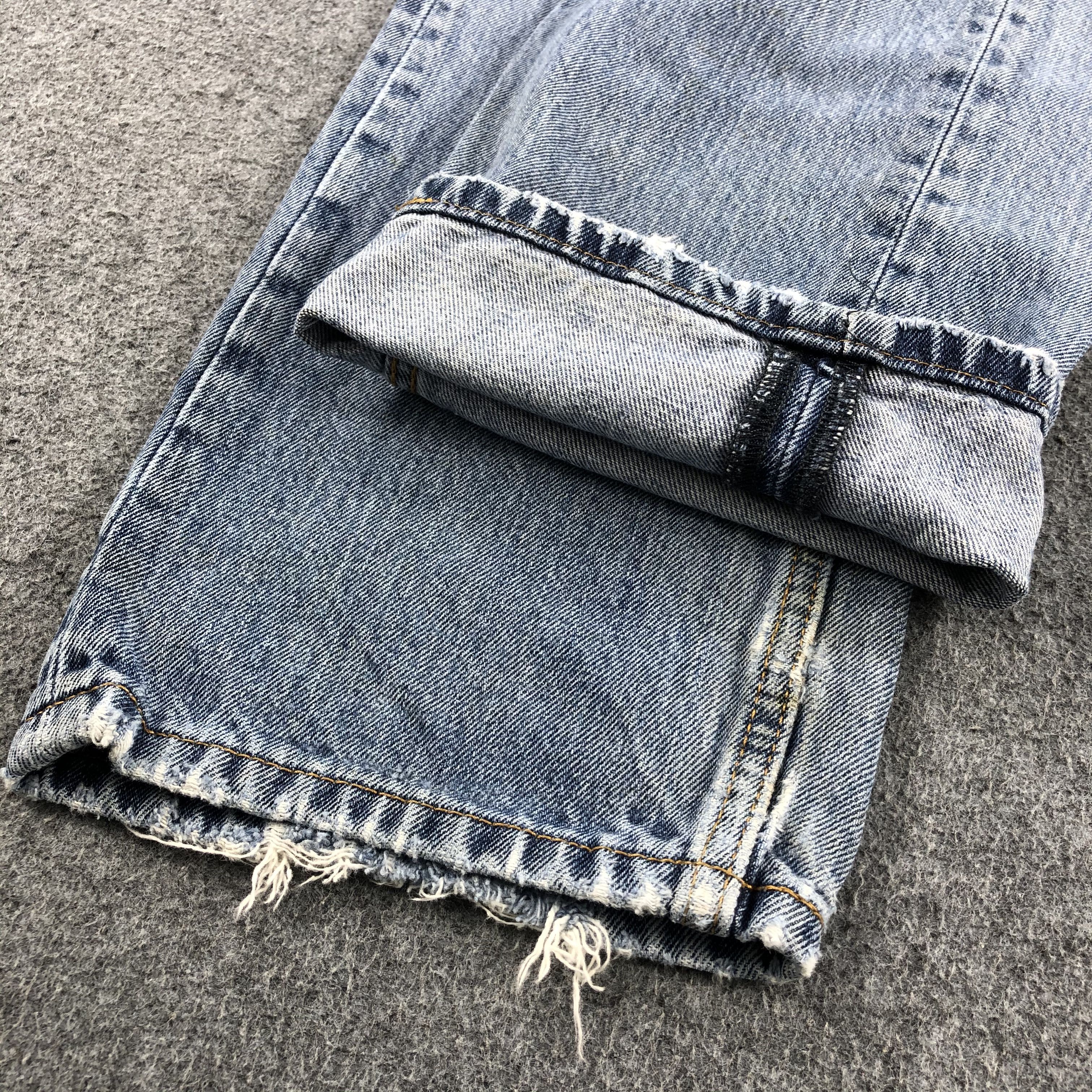 Levi's Vintage Distress Levis 505 Jeans-JM1122 Size US 34 / EU 50 - 7 Thumbnail