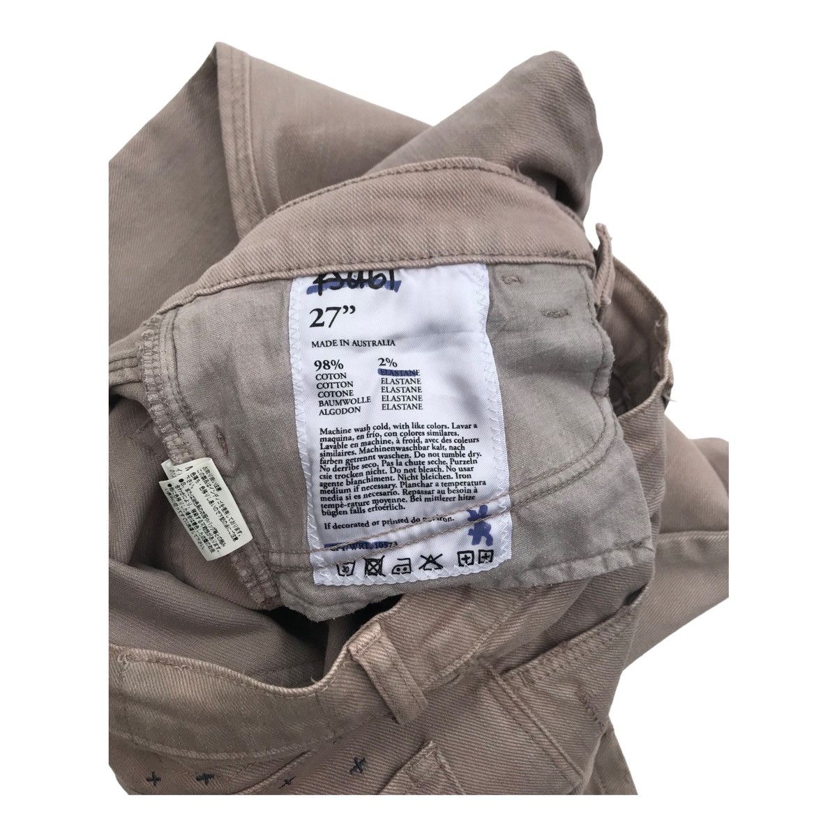 Ksubi Ksubi Women Super Skinny Zipper Distressed Pants Size 28" / US 6 / IT 42 - 10 Thumbnail