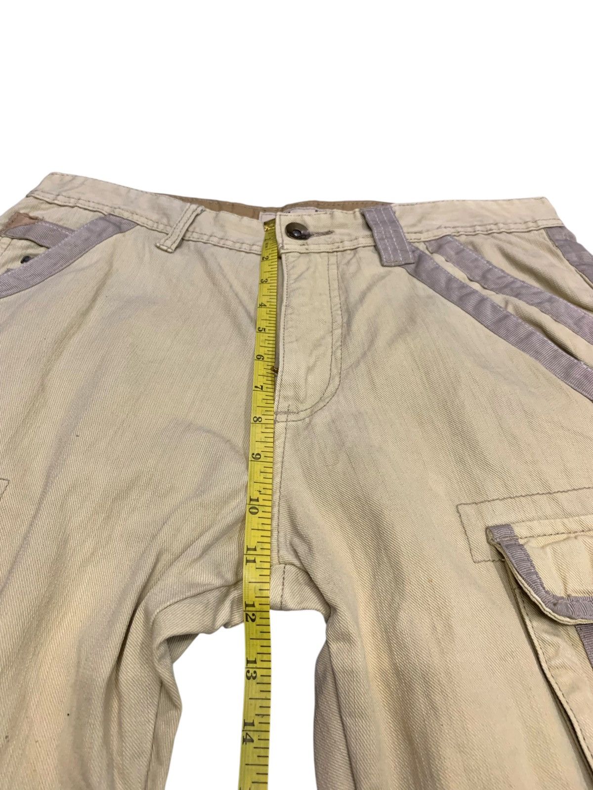 Pelle Pelle Very Rare Pelle Pelle Cargo 7 Pocket Pants Size US 33 - 14 Thumbnail