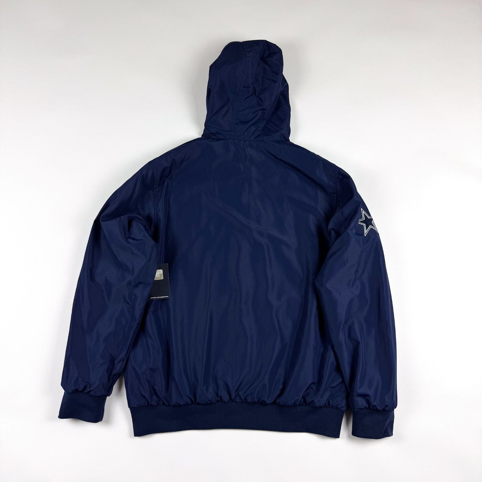 NFL New Dallas Cowboys Windbreaker XL Blue Gray NFL Reversible Size US XL / EU 56 / 4 - 8 Thumbnail