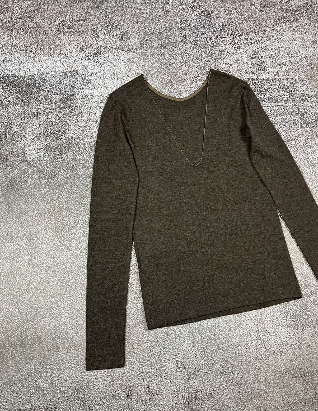 Brunello Cucinelli Designer‼️ Brunello Cucinelli Wool glitter v-neck sweater Size S / US 4 / IT 40 - 2 Thumbnail